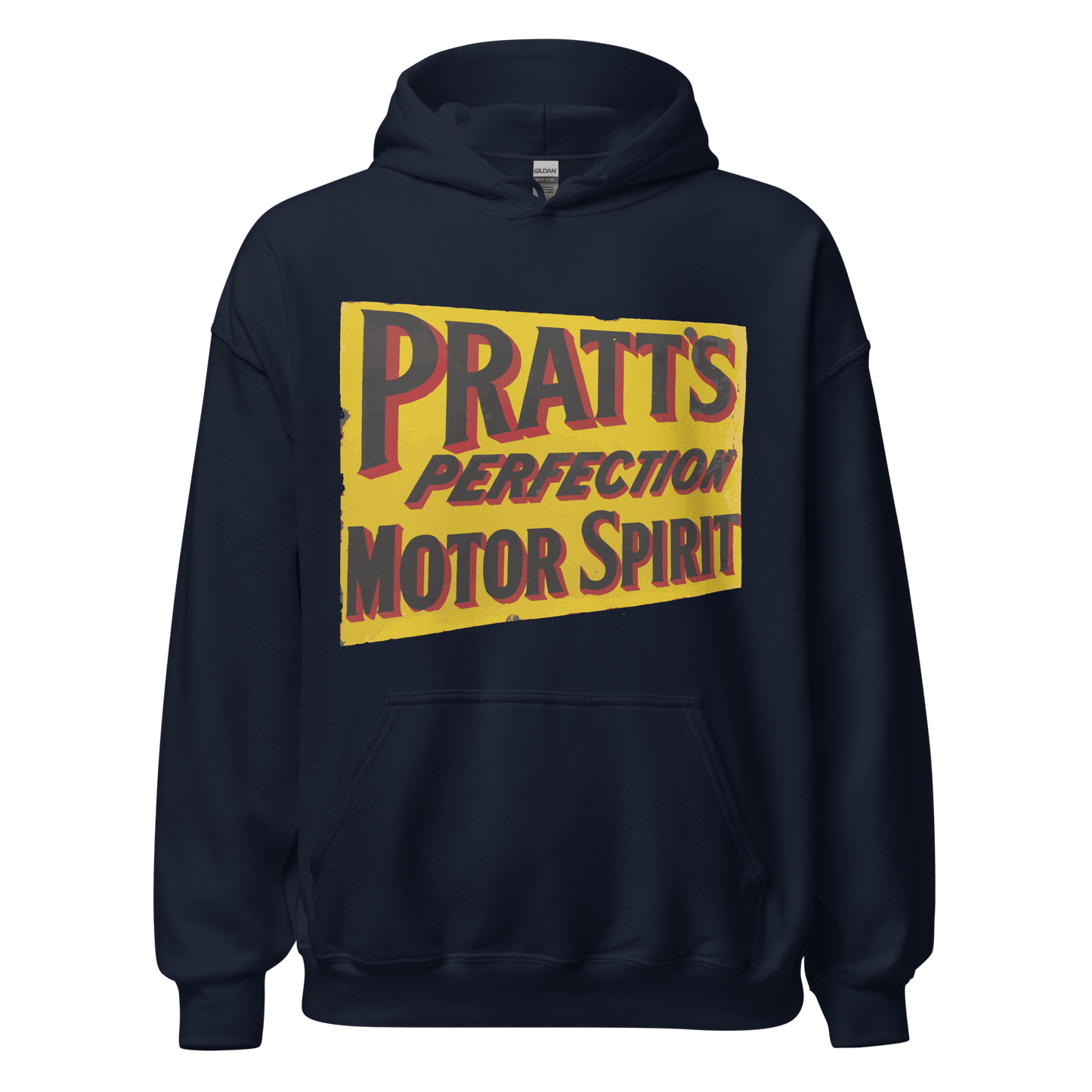 Pratt's Motor Spirit Retro Hoodie - 12 Cols - Unisex S to 5XL - Mooving Merch