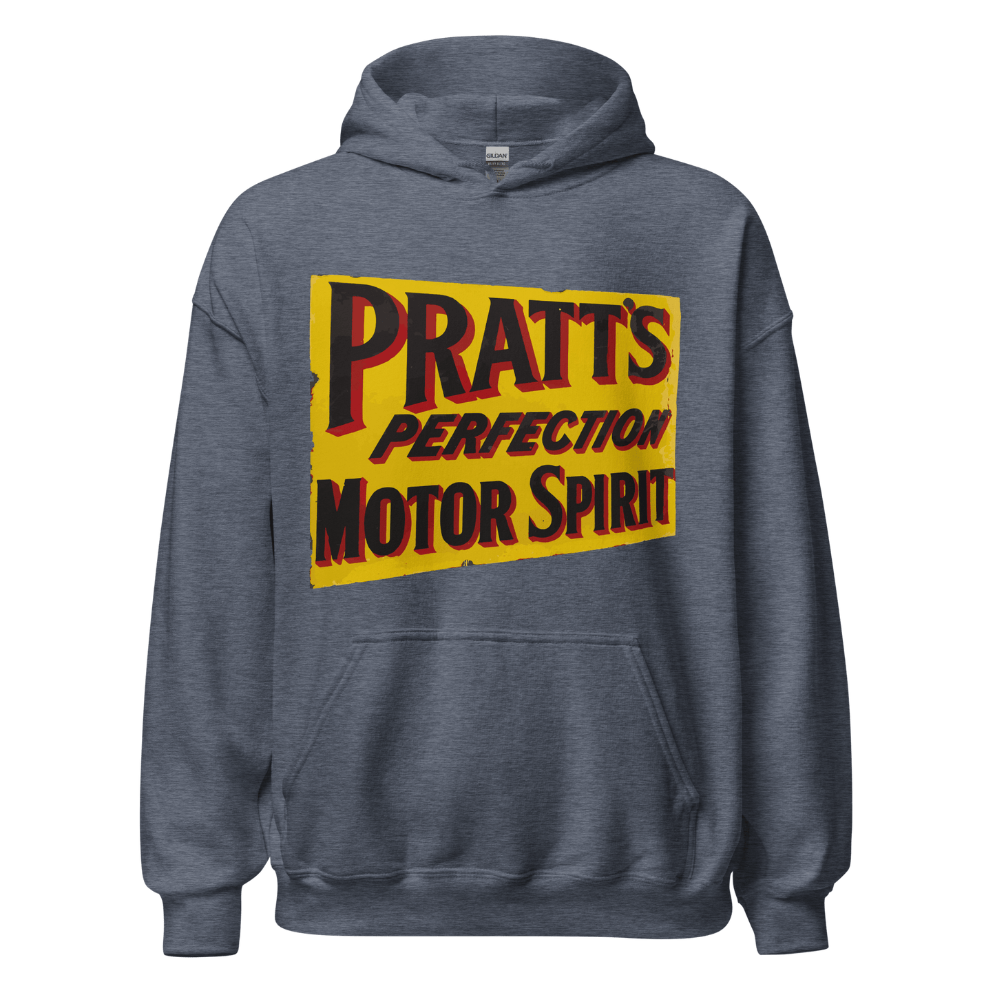 Pratt's Motor Spirit Retro Hoodie - 12 Cols - Unisex S to 5XL - Mooving Merch
