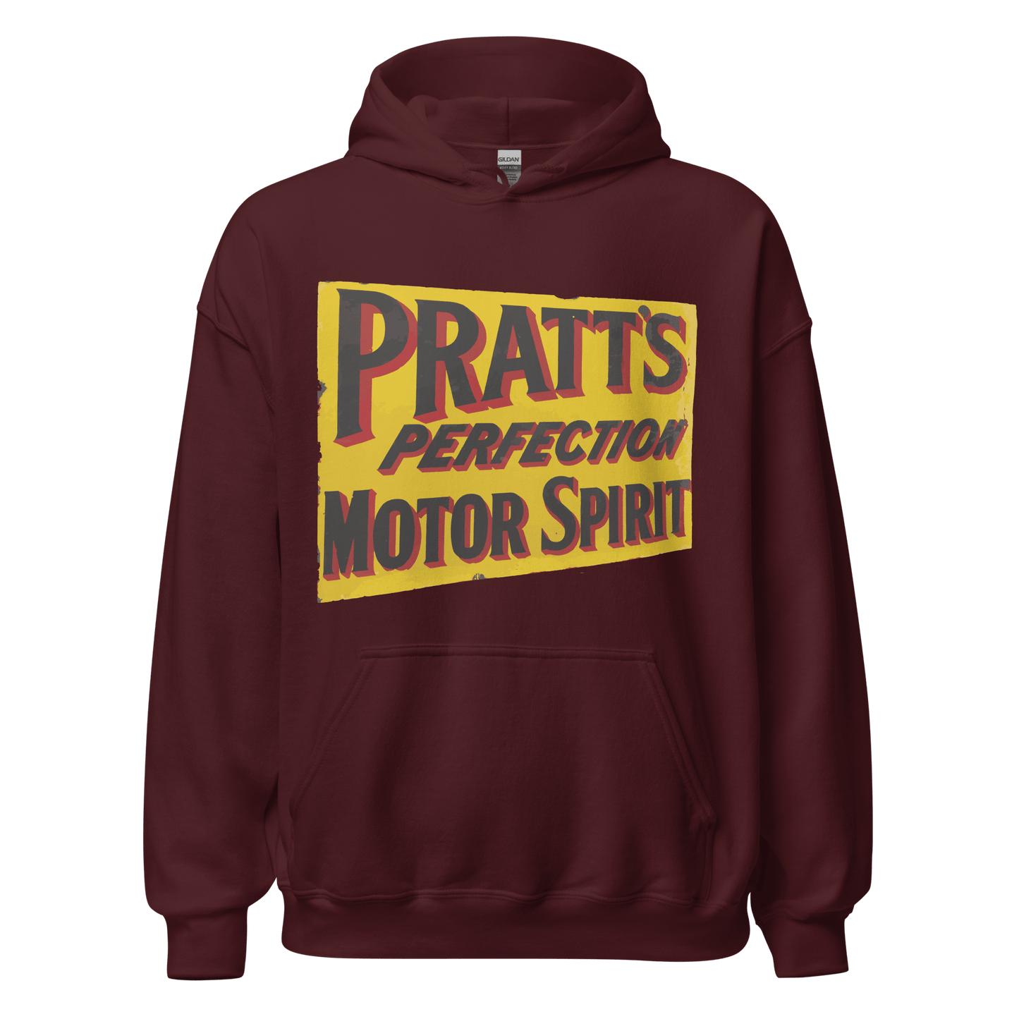 Pratt's Motor Spirit Retro Hoodie - 12 Cols - Unisex S to 5XL - Mooving Merch