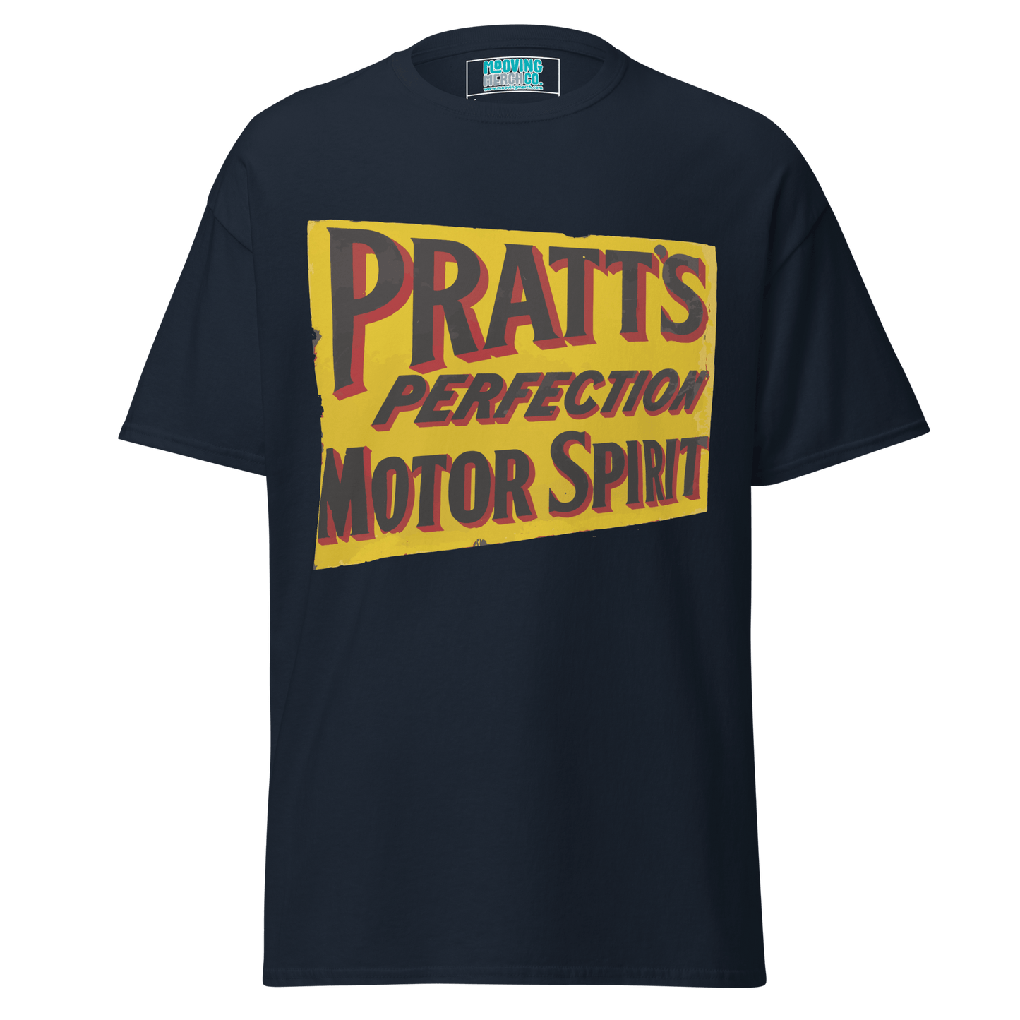 Pratt's Motor Spirit Retro T-Shirt - 12 Cols - Unisex S to 5XL - Mooving Merch