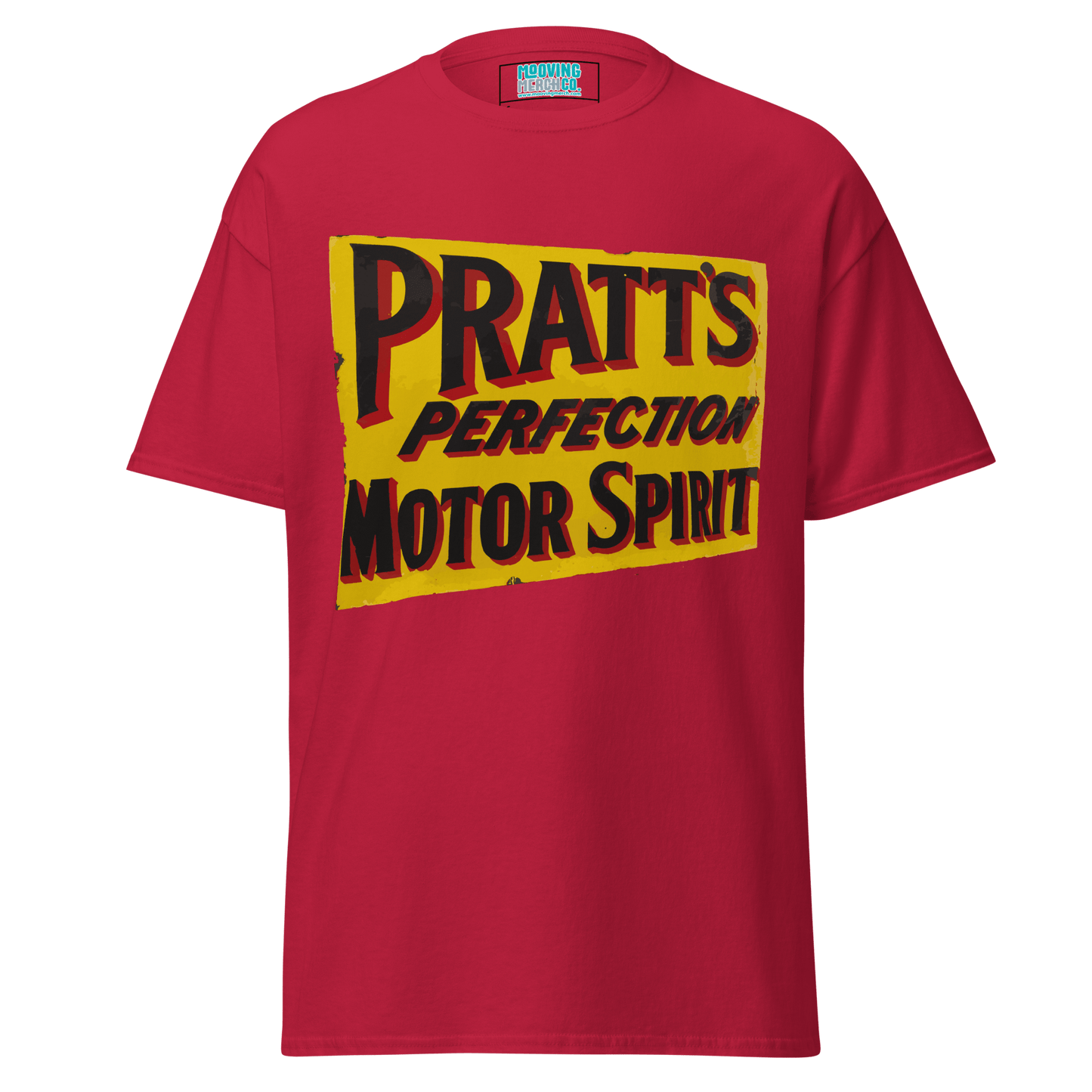 Pratt's Motor Spirit Retro T-Shirt - 12 Cols - Unisex S to 5XL - Mooving Merch