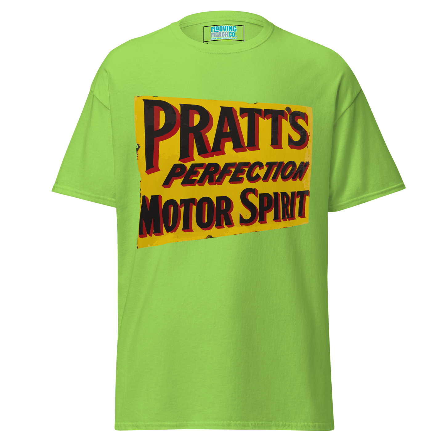 Pratt's Motor Spirit Retro T-Shirt - 12 Cols - Unisex S to 5XL - Mooving Merch
