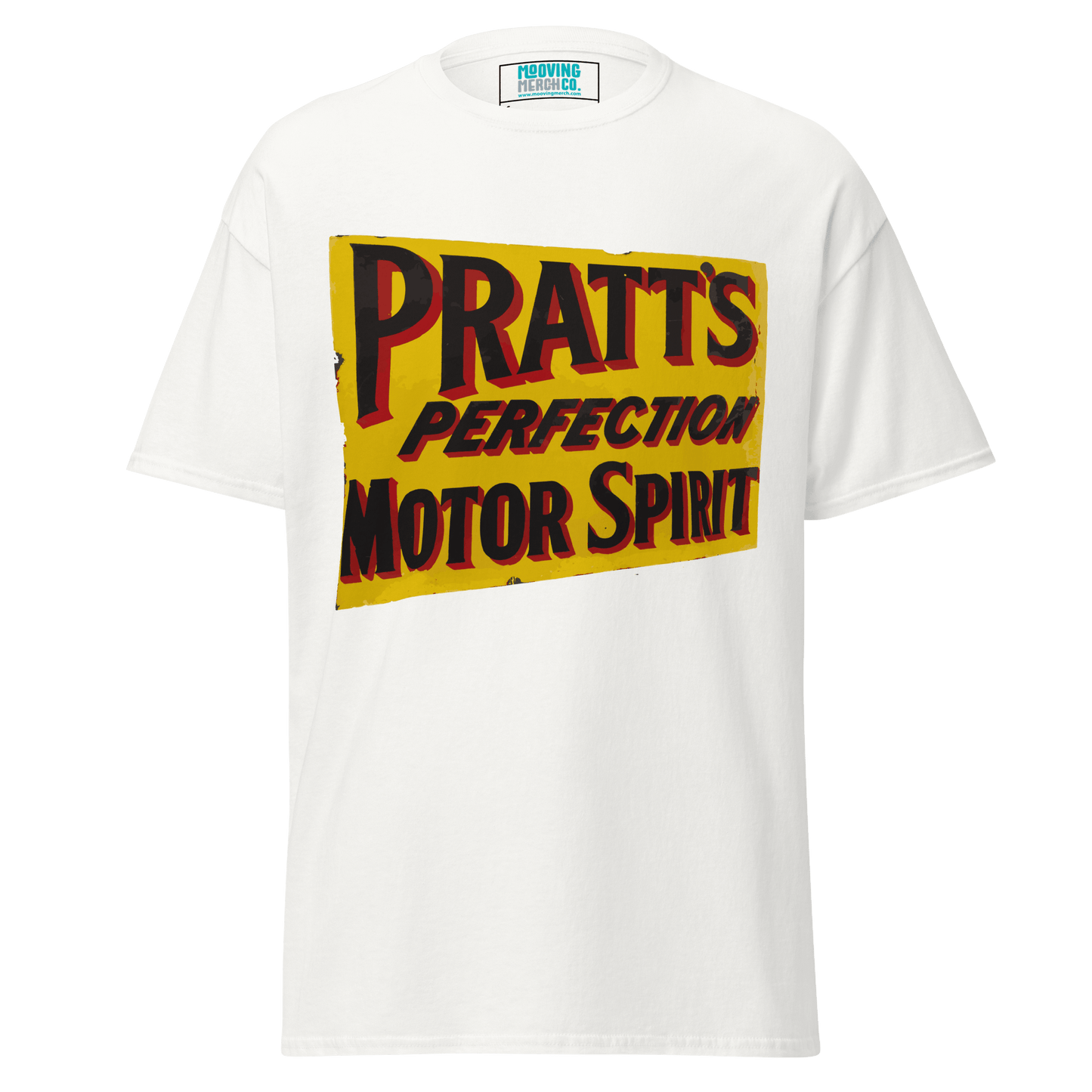 Pratt's Motor Spirit Retro T-Shirt - 12 Cols - Unisex S to 5XL - Mooving Merch