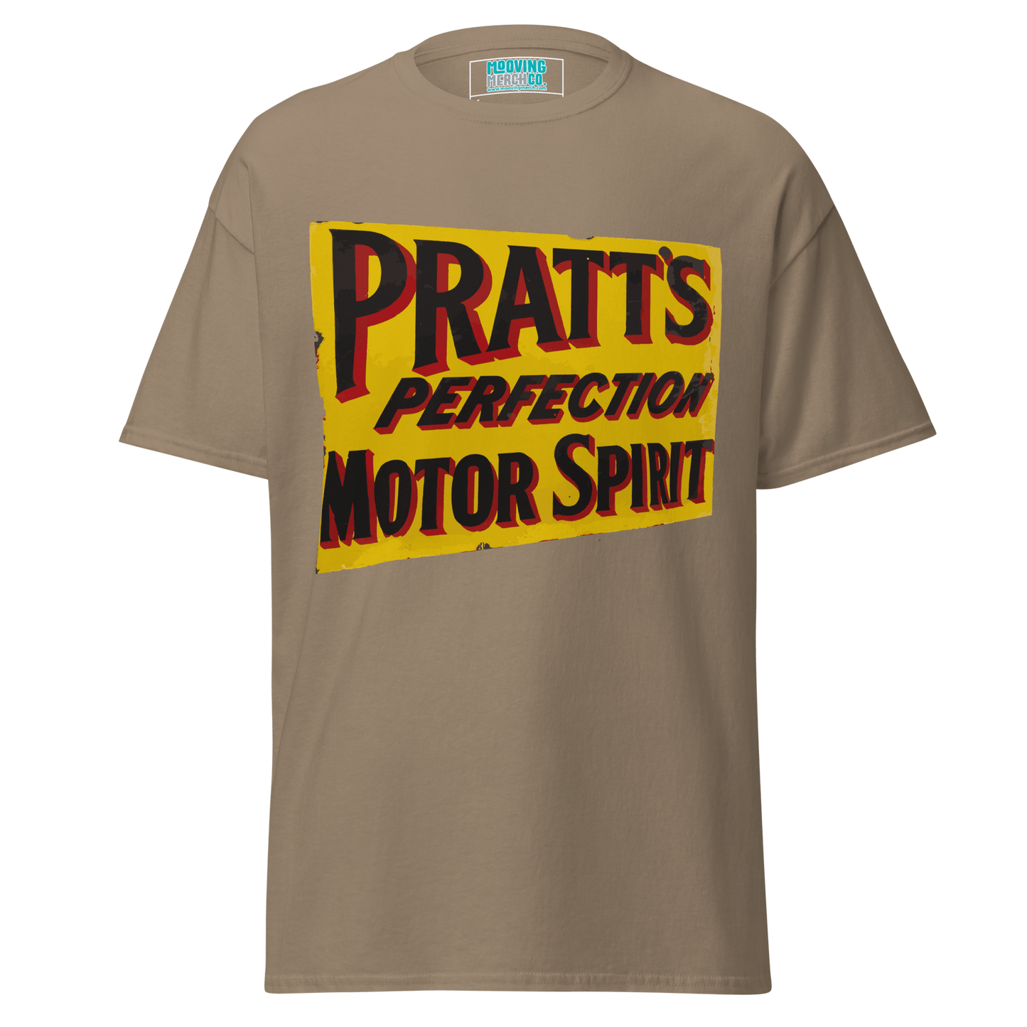 Pratt's Motor Spirit Retro T-Shirt - 12 Cols - Unisex S to 5XL - Mooving Merch