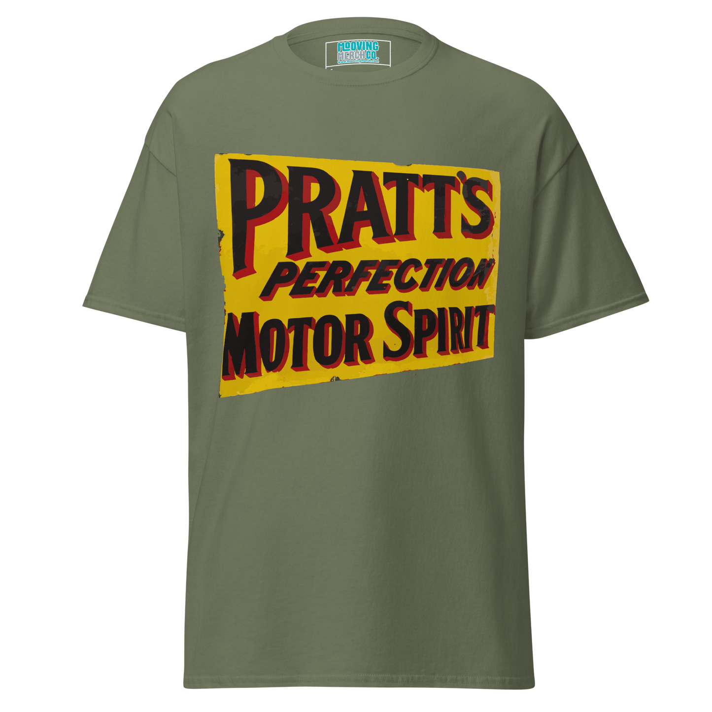 Pratt's Motor Spirit Retro T-Shirt - 12 Cols - Unisex S to 5XL - Mooving Merch