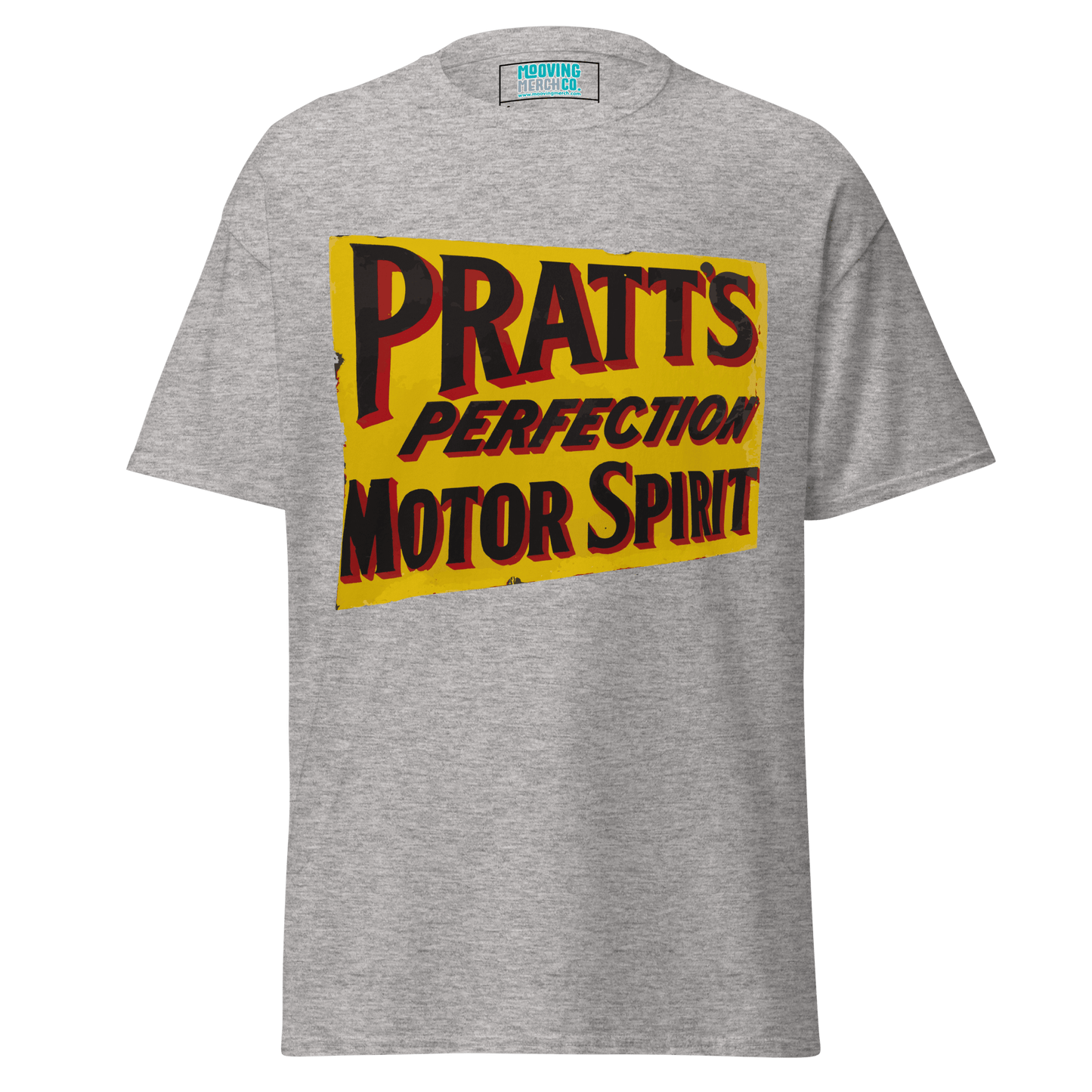Pratt's Motor Spirit Retro T-Shirt - 12 Cols - Unisex S to 5XL - Mooving Merch