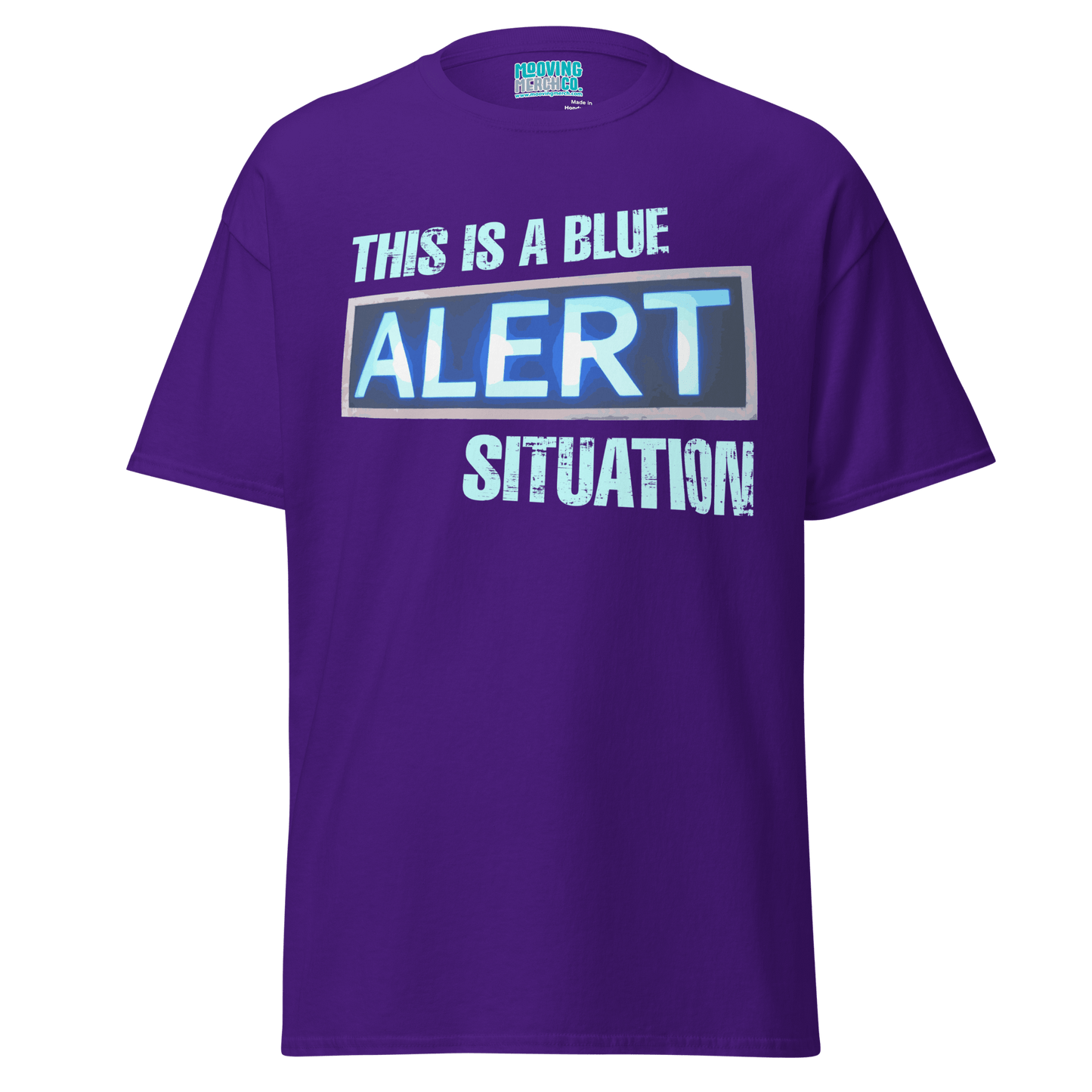 Red Dwarf 'Blue Alert' Sci - Fi Sitcom T-Shirt - Unisex - 5 Colours - Mooving Merch