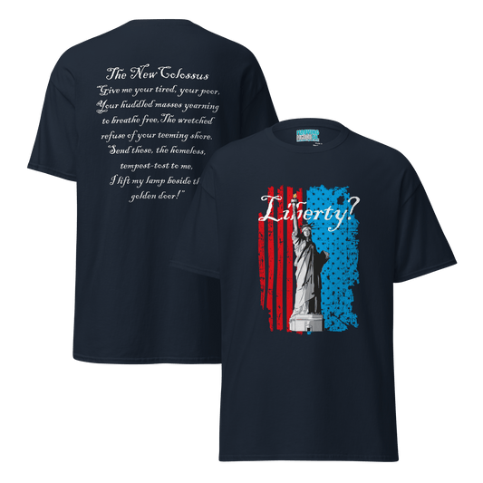Statue of Liberty / The New Colossus T-Shirt - Unisex - Mooving Merch