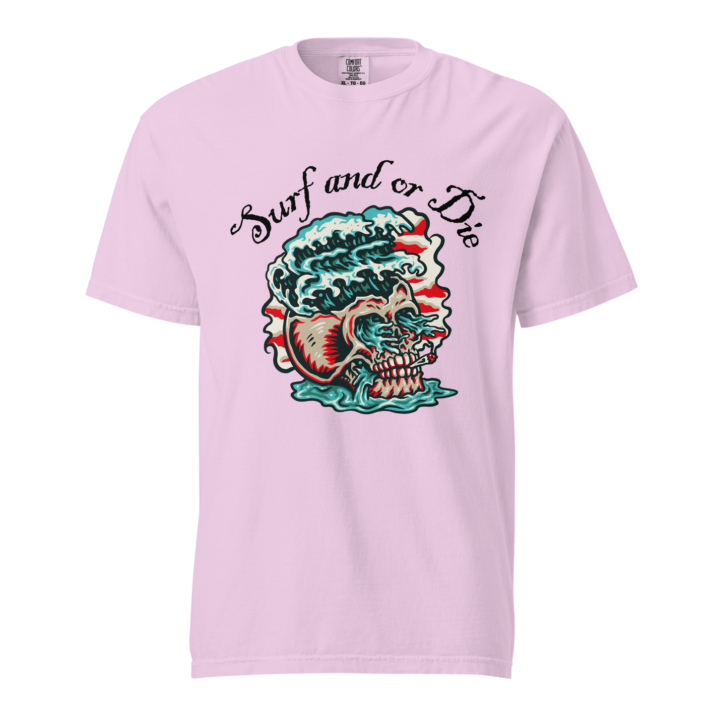 'Surf and or Die' Slogan Surf / Surfing T-Shirt - Unisex - 12 Colors - Mooving Merch
