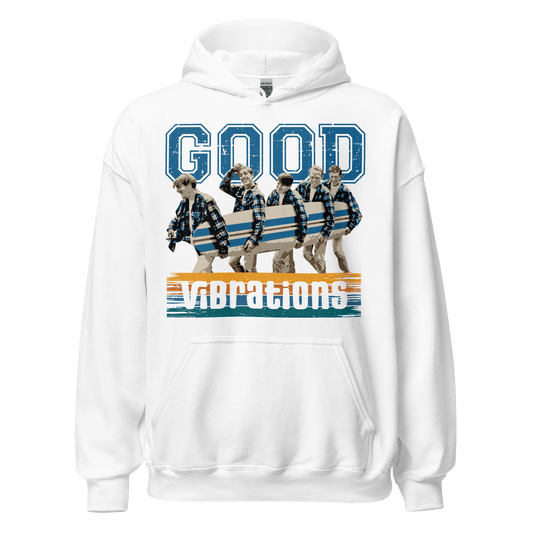 The Beach Boys Good Vibrations Hoodie - 5 Colors - S to 5XL - Mooving Merch