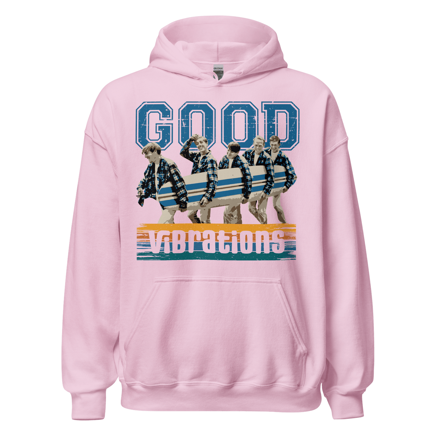 The Beach Boys Good Vibrations Hoodie - 5 Colors - S to 5XL - Mooving Merch