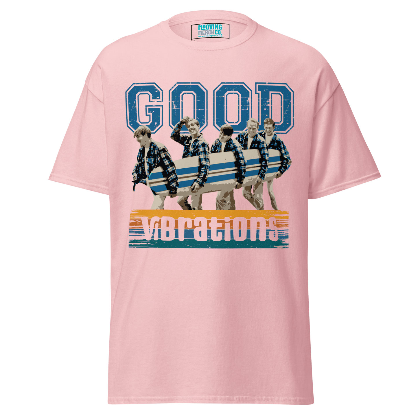 The Beach Boys Good Vibrations T-Shirt - 10 Colors - S to 5XL - Mooving Merch