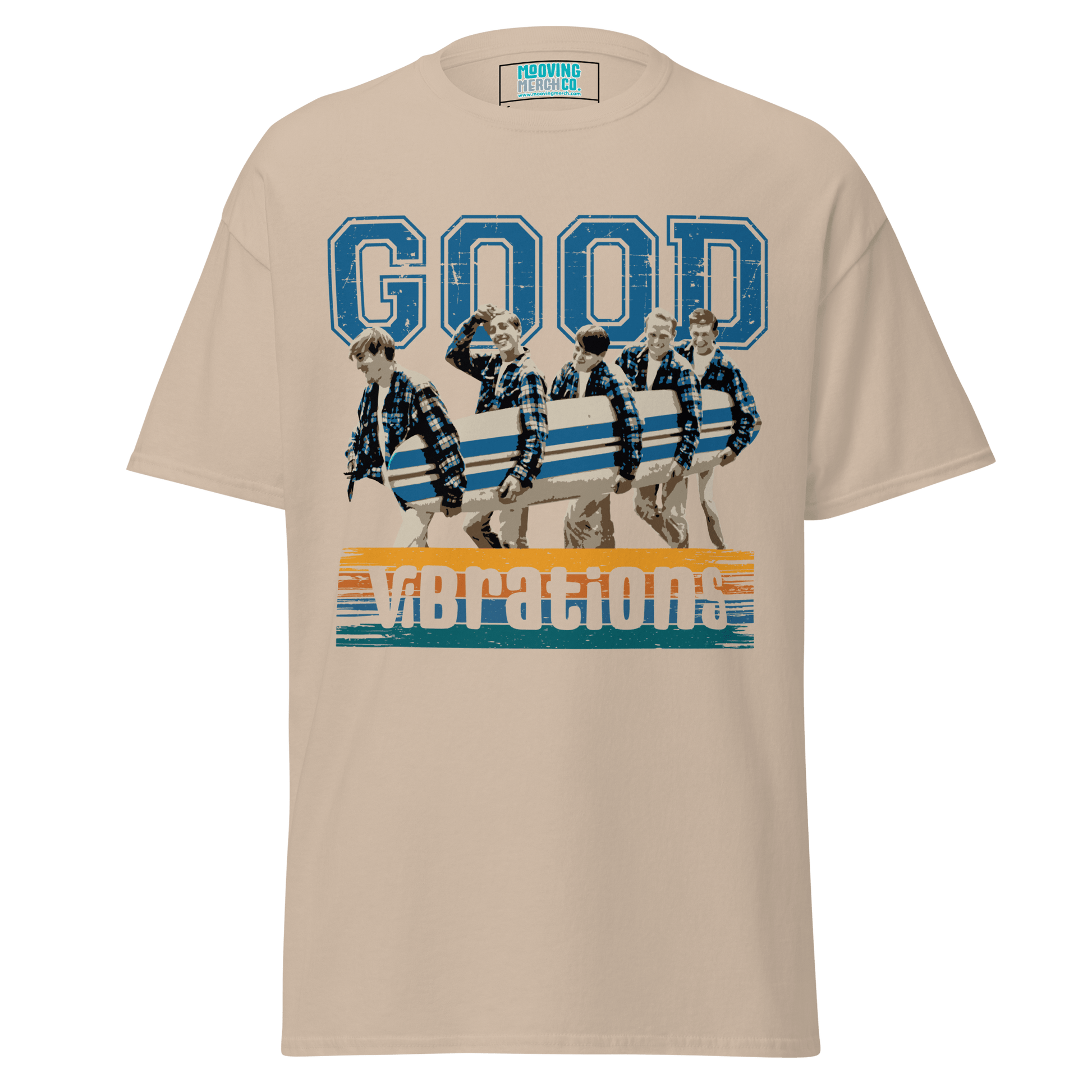 The Beach Boys Good Vibrations T-Shirt - 10 Colors - S to 5XL - Mooving Merch