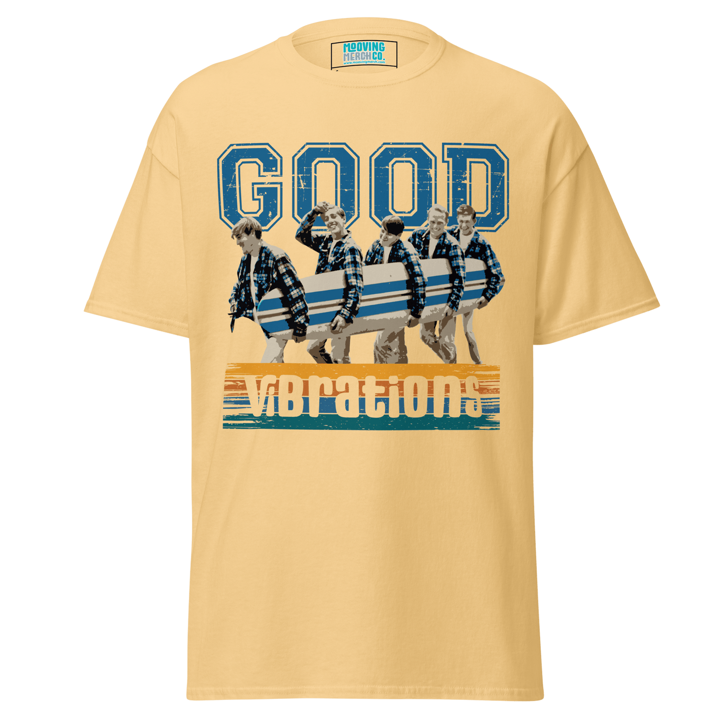 The Beach Boys Good Vibrations T-Shirt - 10 Colors - S to 5XL - Mooving Merch