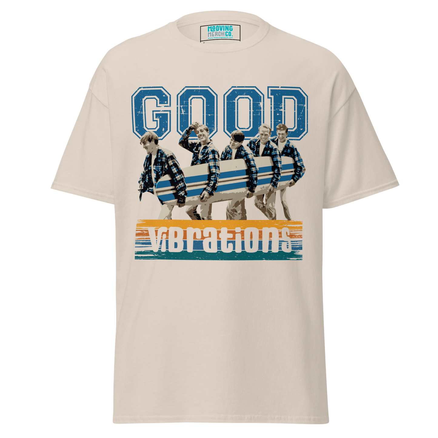 The Beach Boys Good Vibrations T-Shirt - 10 Colors - S to 5XL - Mooving Merch