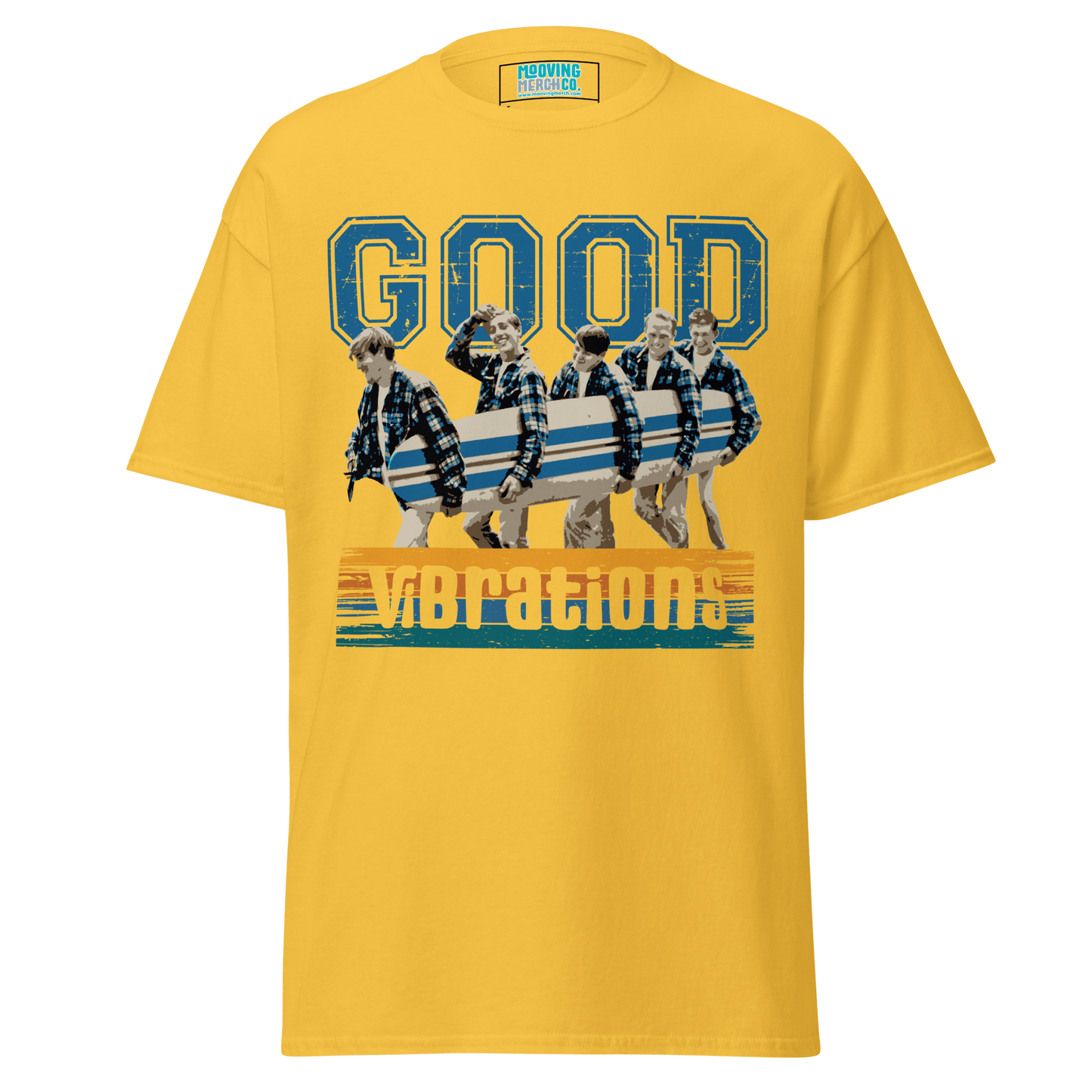 The Beach Boys Good Vibrations T-Shirt - 10 Colors - S to 5XL - Mooving Merch