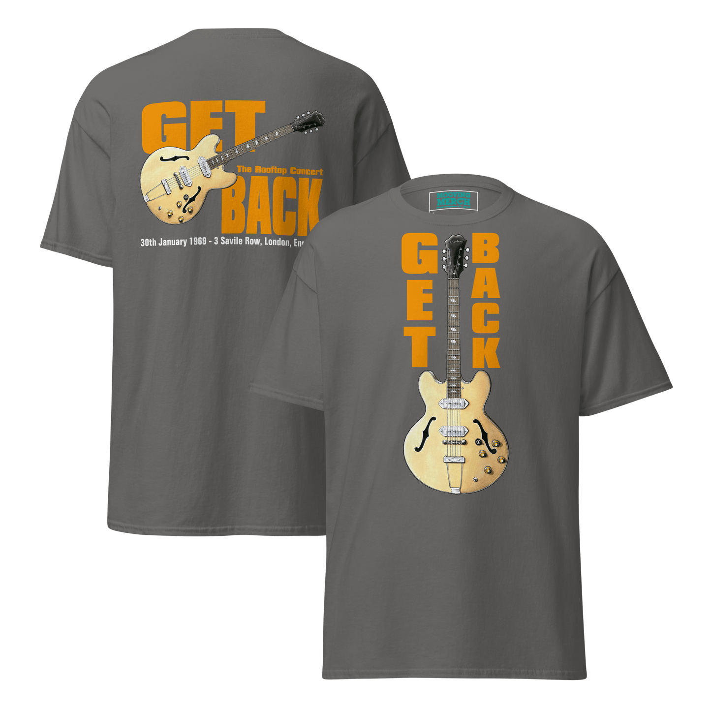 The Beatles Get Back Concert T-Shirt - 9 Colours - S to 5XL - Mooving Merch