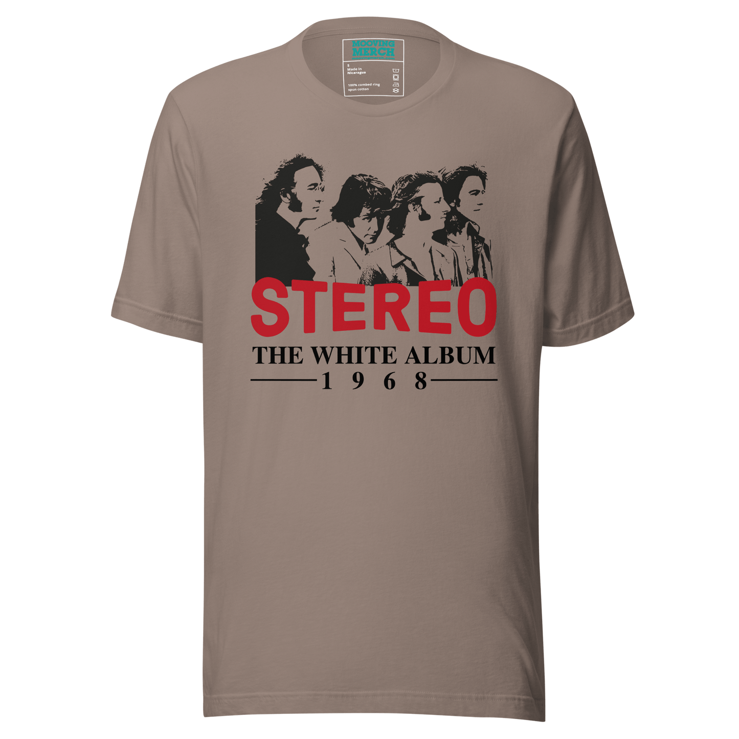 The Beatles White Album Art T-Shirt - 9 Colours - S to 4XL - Mooving Merch