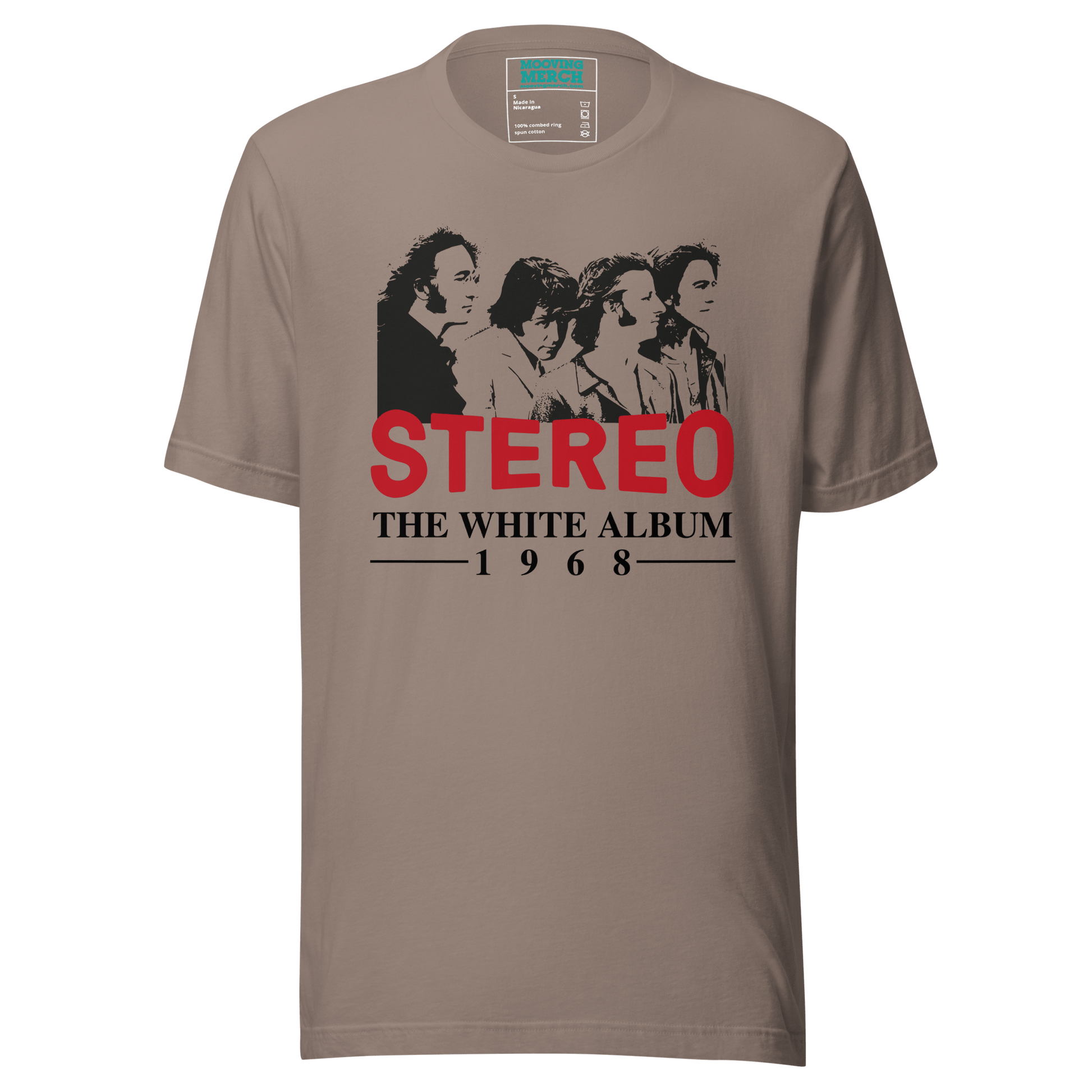 The Beatles White Album Art T-Shirt - 9 Colours - S to 4XL - Mooving Merch