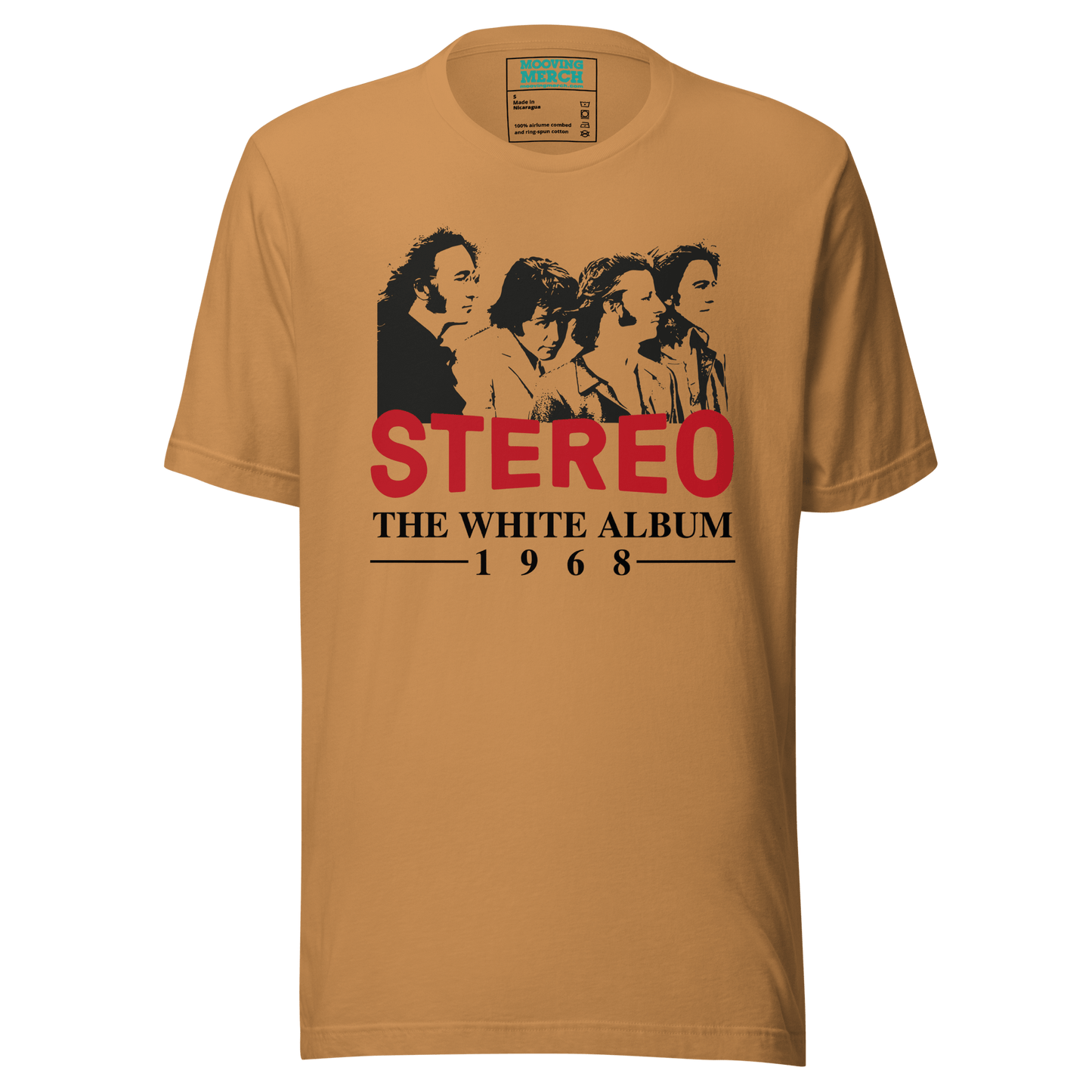 The Beatles White Album Art T-Shirt - 9 Colours - S to 4XL - Mooving Merch