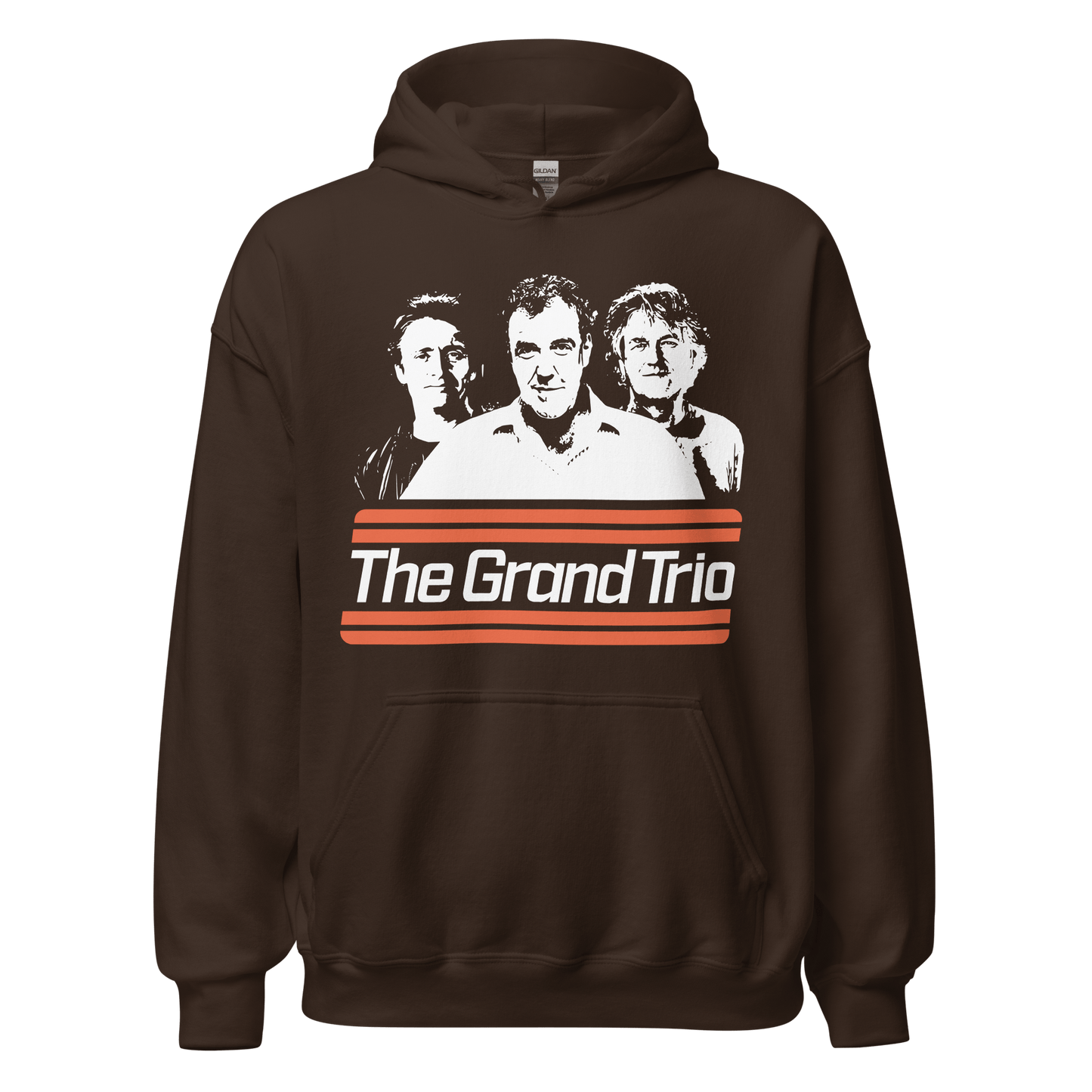 Top Gear / Grand Tour Clarkson Hammond May Hoodie - 10 Cols - S to 5XL - Mooving Merch