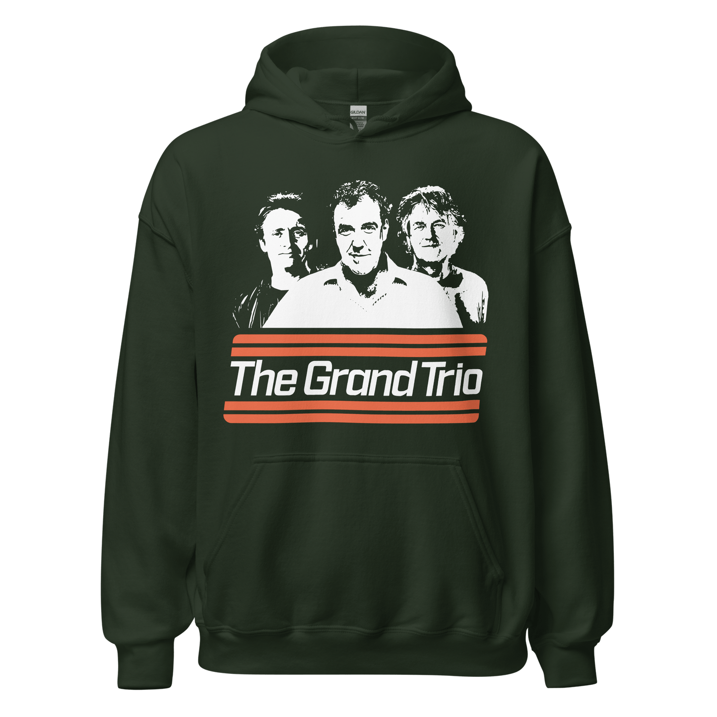 Top Gear / Grand Tour Clarkson Hammond May Hoodie - 10 Cols - S to 5XL - Mooving Merch