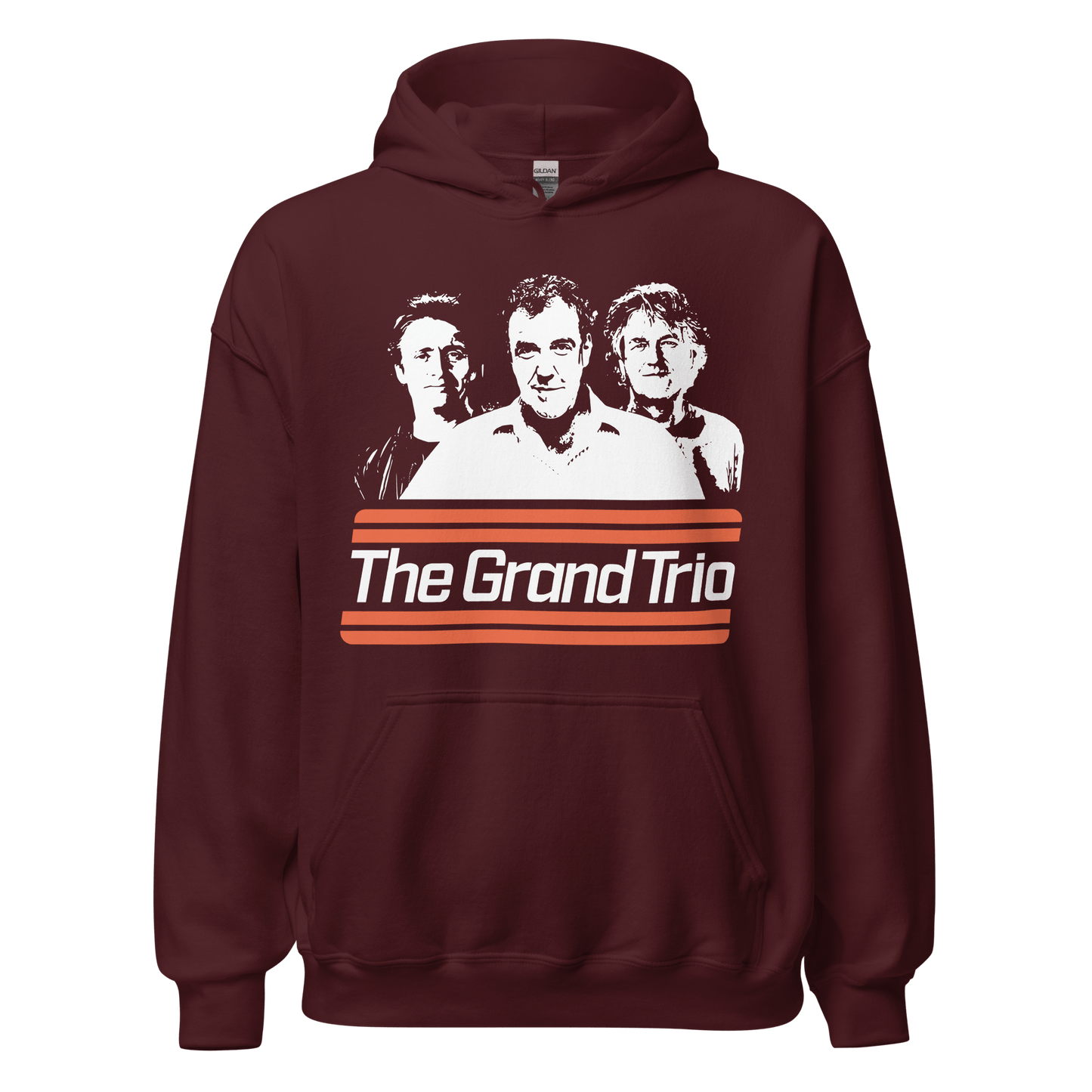 Top Gear / Grand Tour Clarkson Hammond May Hoodie - 10 Cols - S to 5XL - Mooving Merch