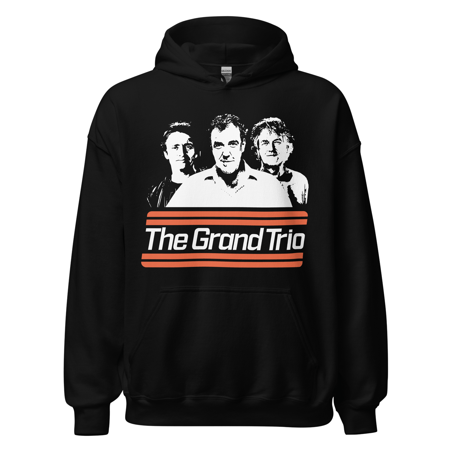 Top Gear / Grand Tour Clarkson Hammond May Hoodie - 10 Cols - S to 5XL - Mooving Merch
