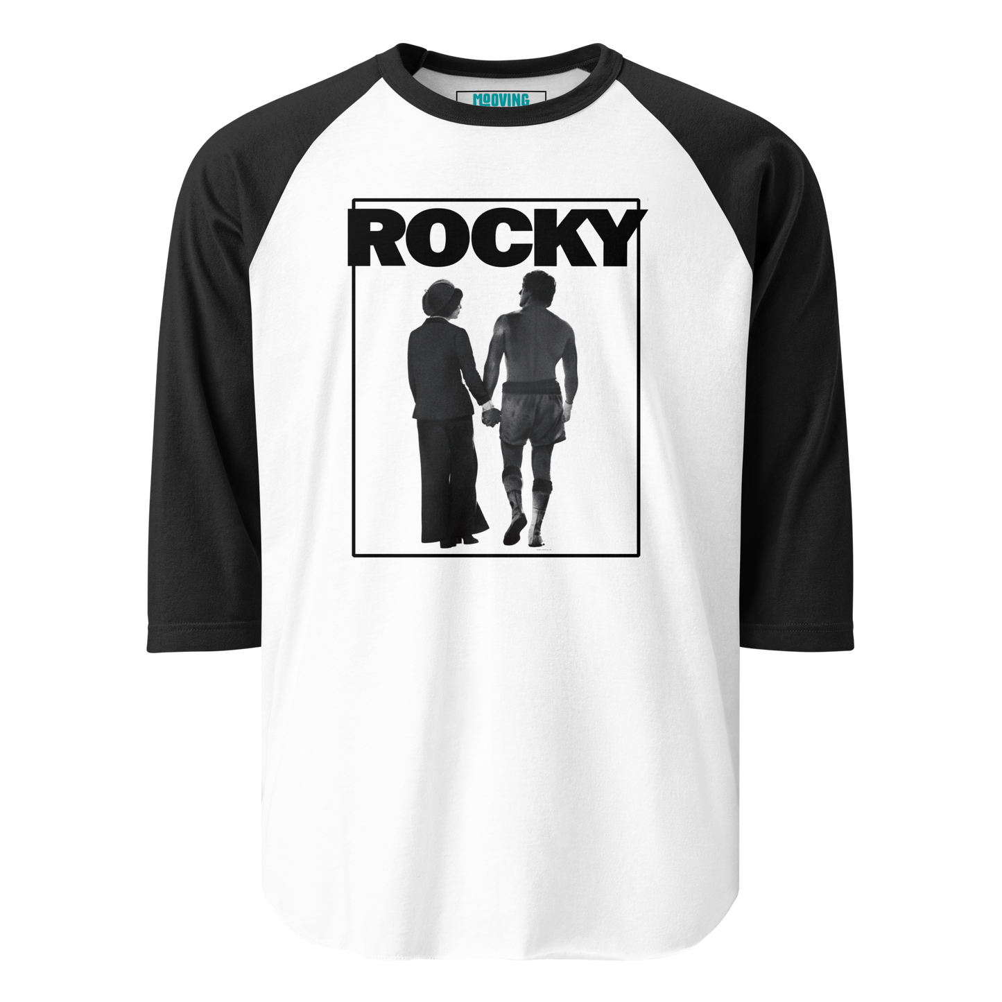 Camisa raglán de manga 3/4 de la película Rocky - 6 colores - Tallas XS a 2XL