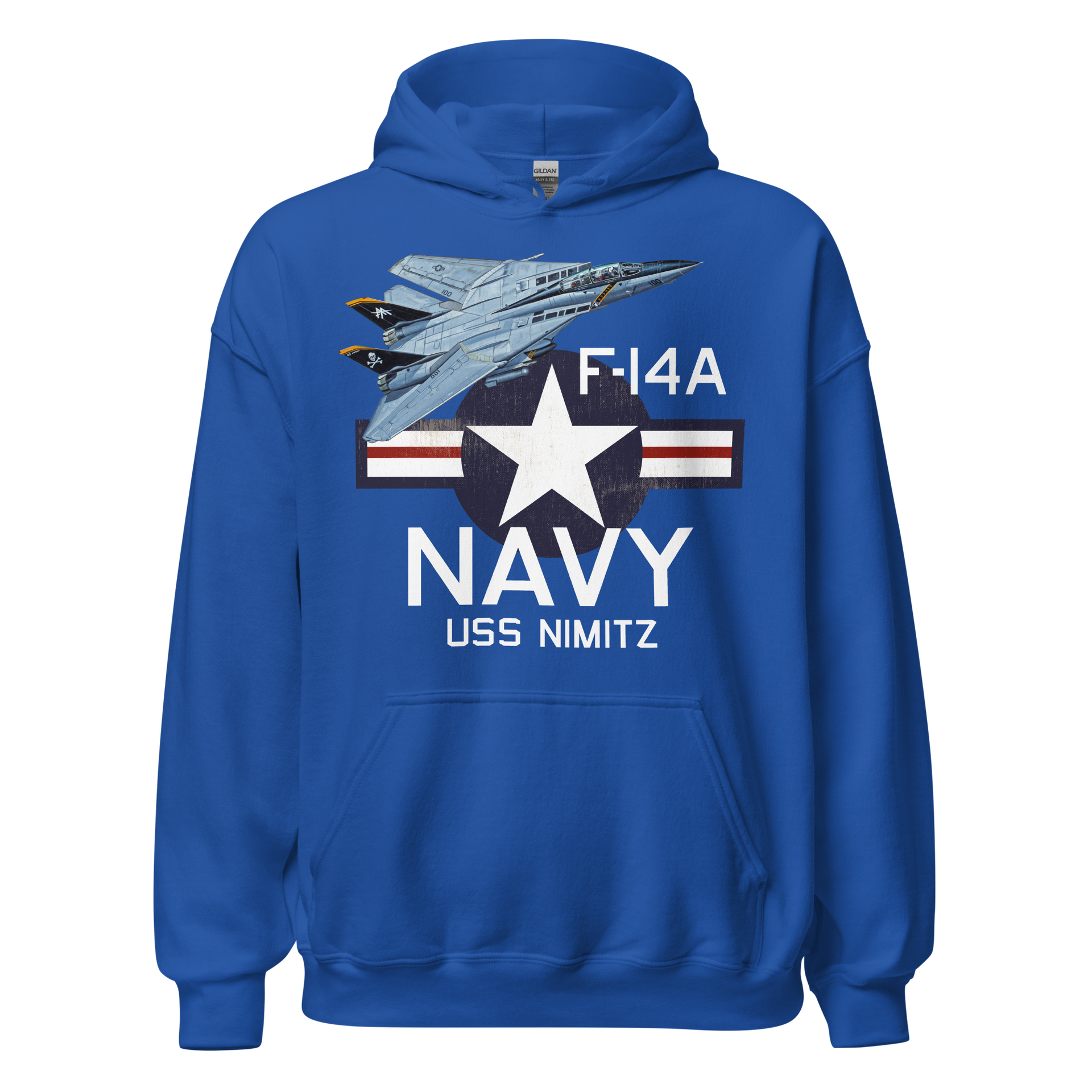 Grumman F-14 Tomcat / USS Nimitz Navy Squadron Hoodie - Unisex