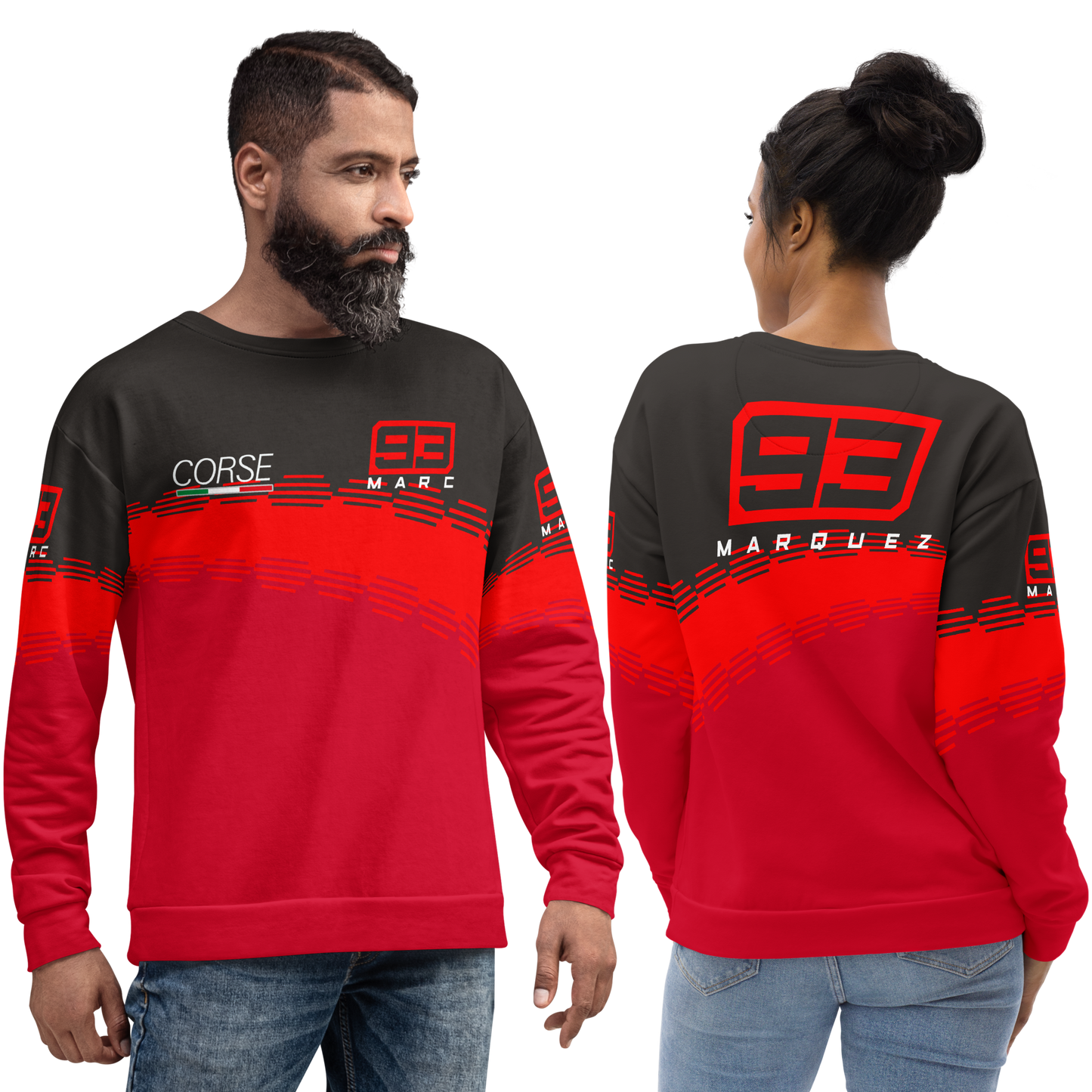 Marc Marquez #93 Ducati Corse Sweatshirt - Unisex