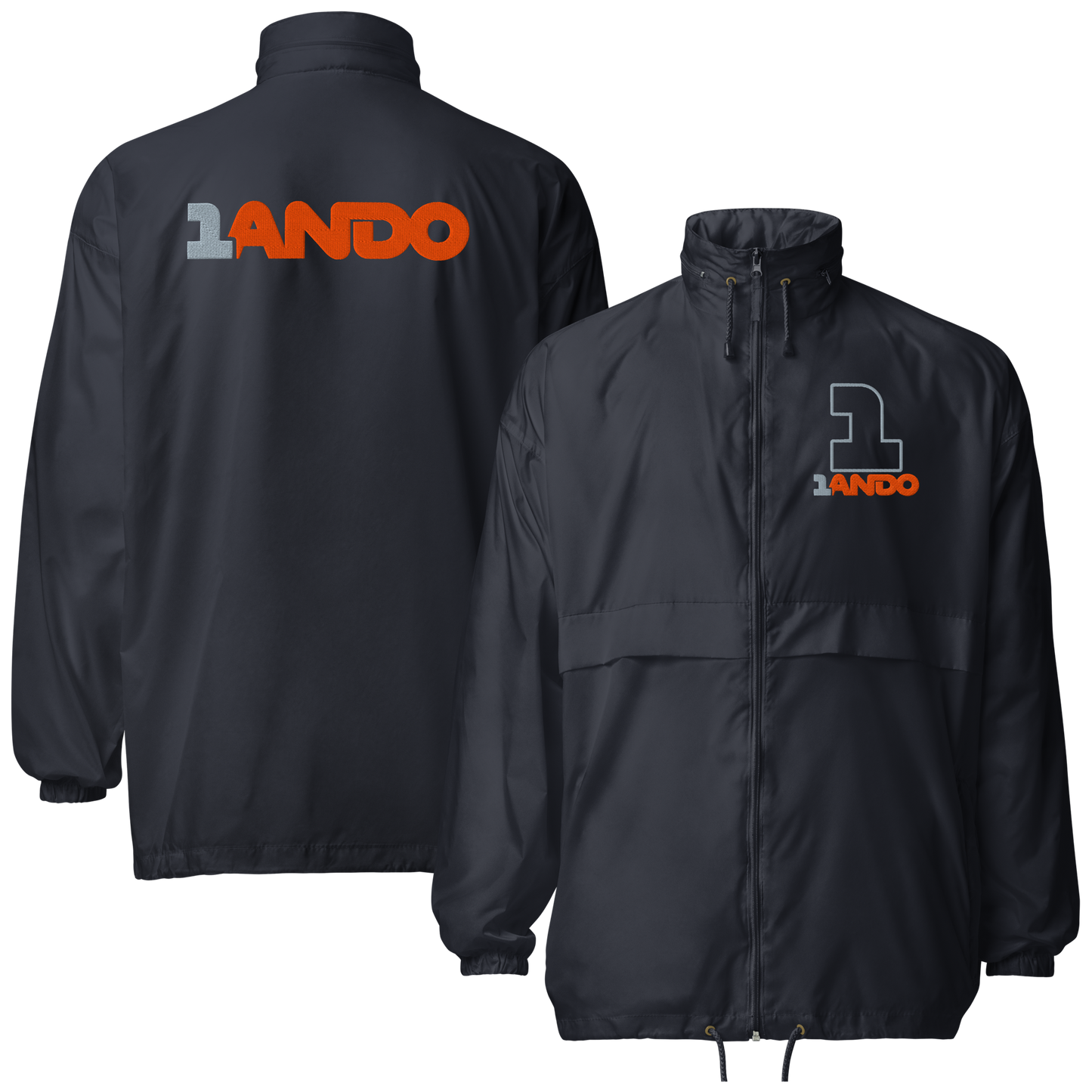 Lando Norris McLaren F1 Team Embroidered Windbreaker - Unisex