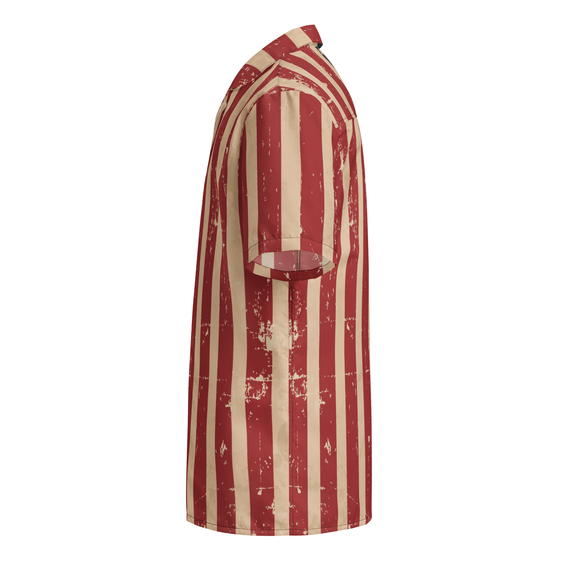 Vintage American Flag Vintage - Look Button - Up Shirt - Unisex 2XS to 6XL - Mooving Merch