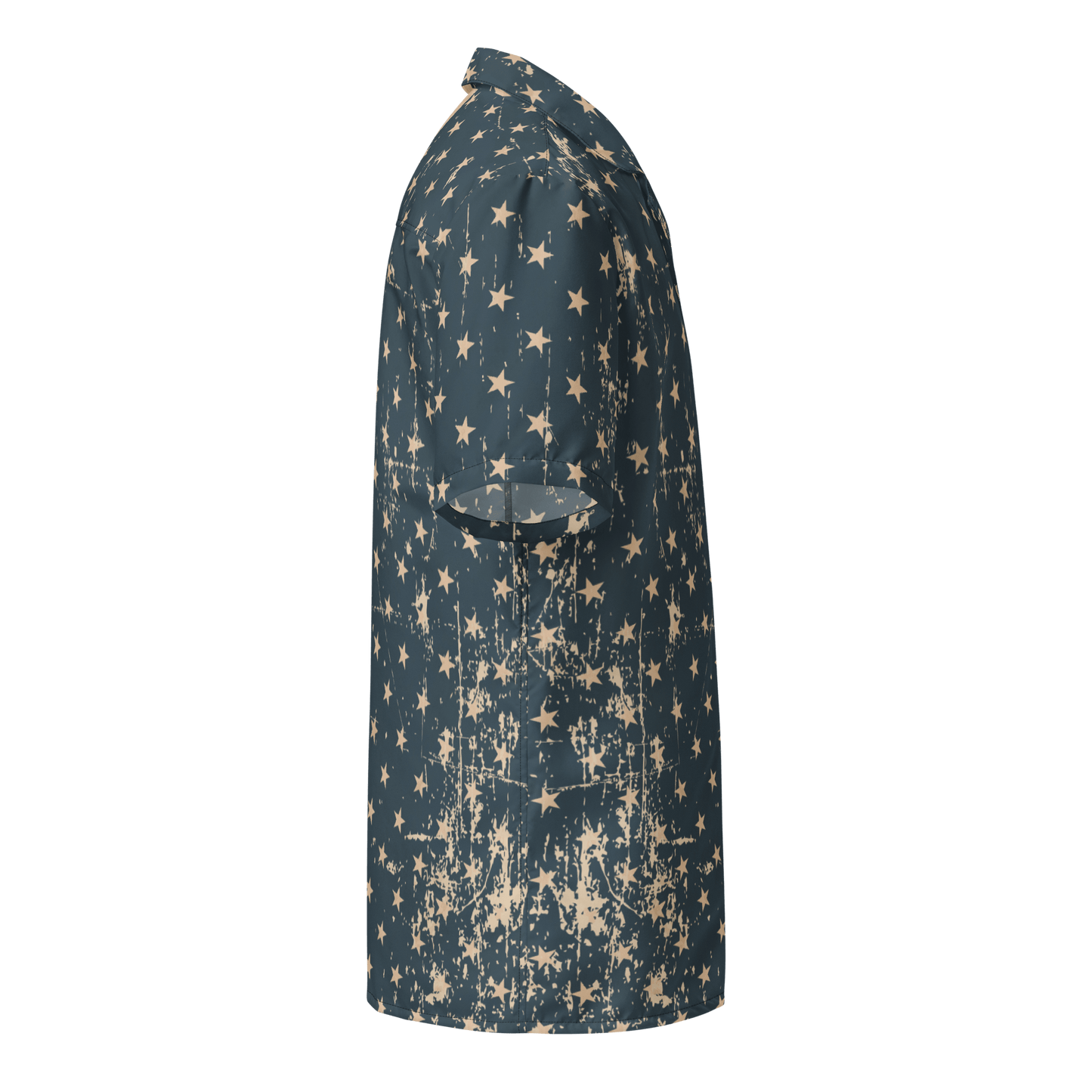 Vintage American Flag Vintage - Look Button - Up Shirt - Unisex 2XS to 6XL - Mooving Merch