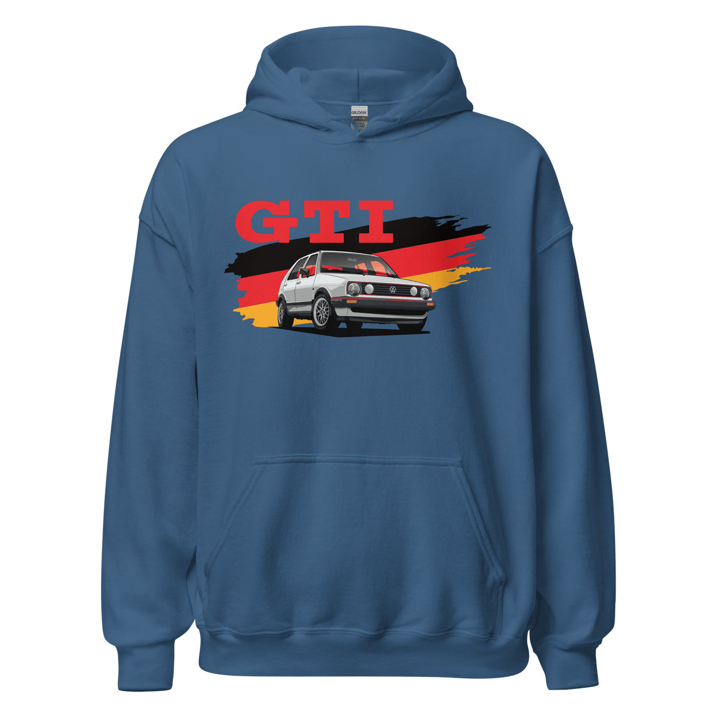 Volkswagen Golf GTi Mk2 Modern Classic Hoodie - Unisex - Mooving Merch