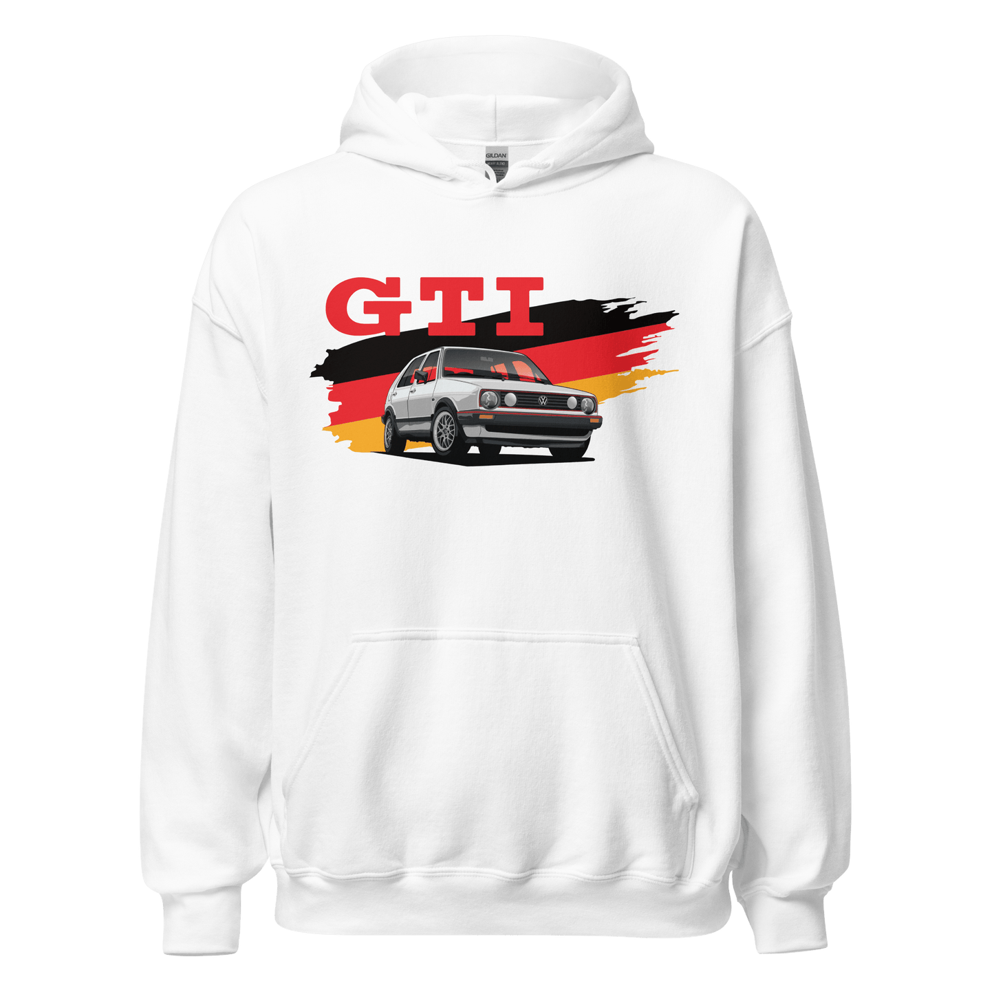 Volkswagen Golf GTi Mk2 Modern Classic Hoodie - Unisex - Mooving Merch
