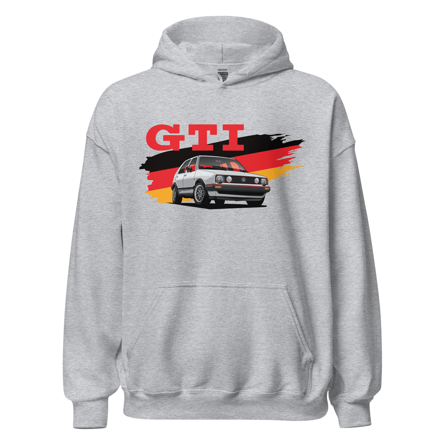 Volkswagen Golf GTi Mk2 Modern Classic Hoodie - Unisex - Mooving Merch