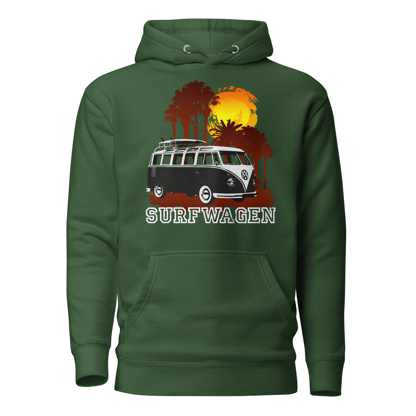 VW MicroBus Surfwagen Hoodie - 6 Colours - Unisex - Mooving Merch