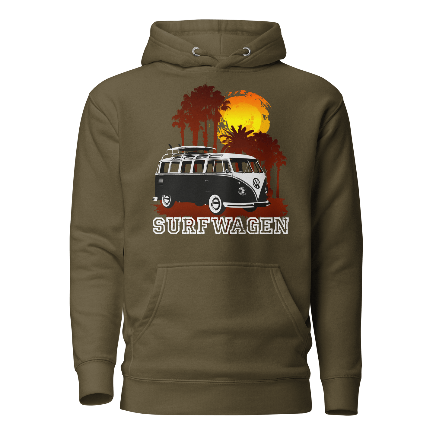VW MicroBus Surfwagen Hoodie - 6 Colours - Unisex - Mooving Merch