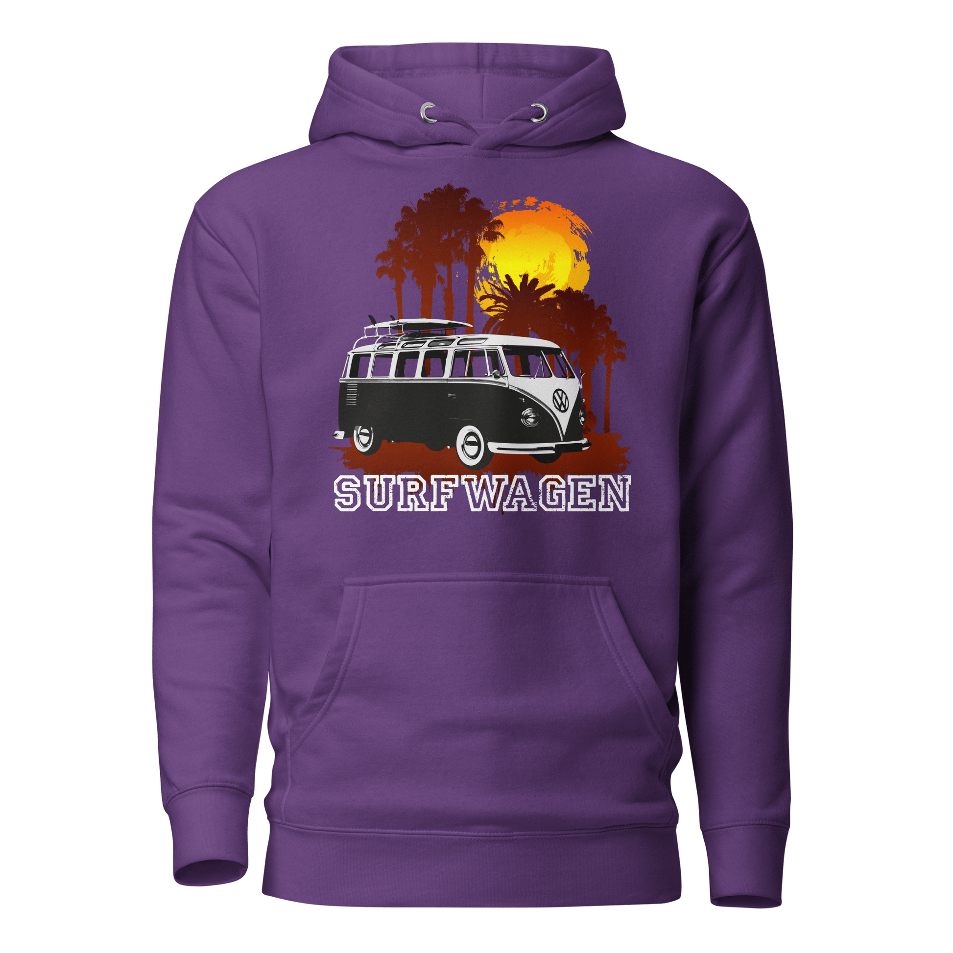 VW MicroBus Surfwagen Hoodie - 6 Colours - Unisex - Mooving Merch