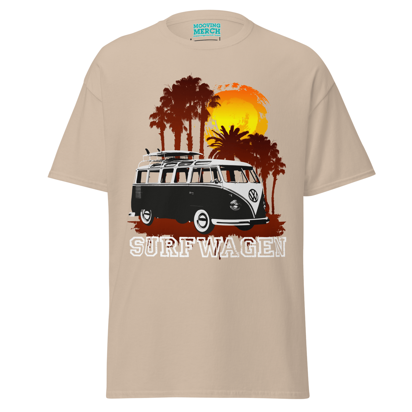 VW MicroBus Surfwagen T-Shirt - 10 Colours - Unisex S - 5XL - Mooving Merch
