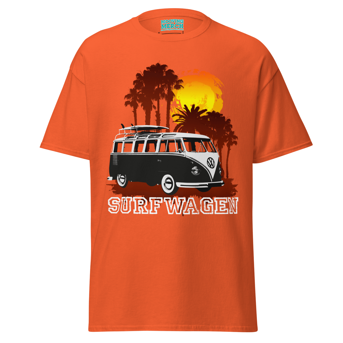 VW MicroBus Surfwagen T-Shirt - 10 Colours - Unisex S - 5XL - Mooving Merch
