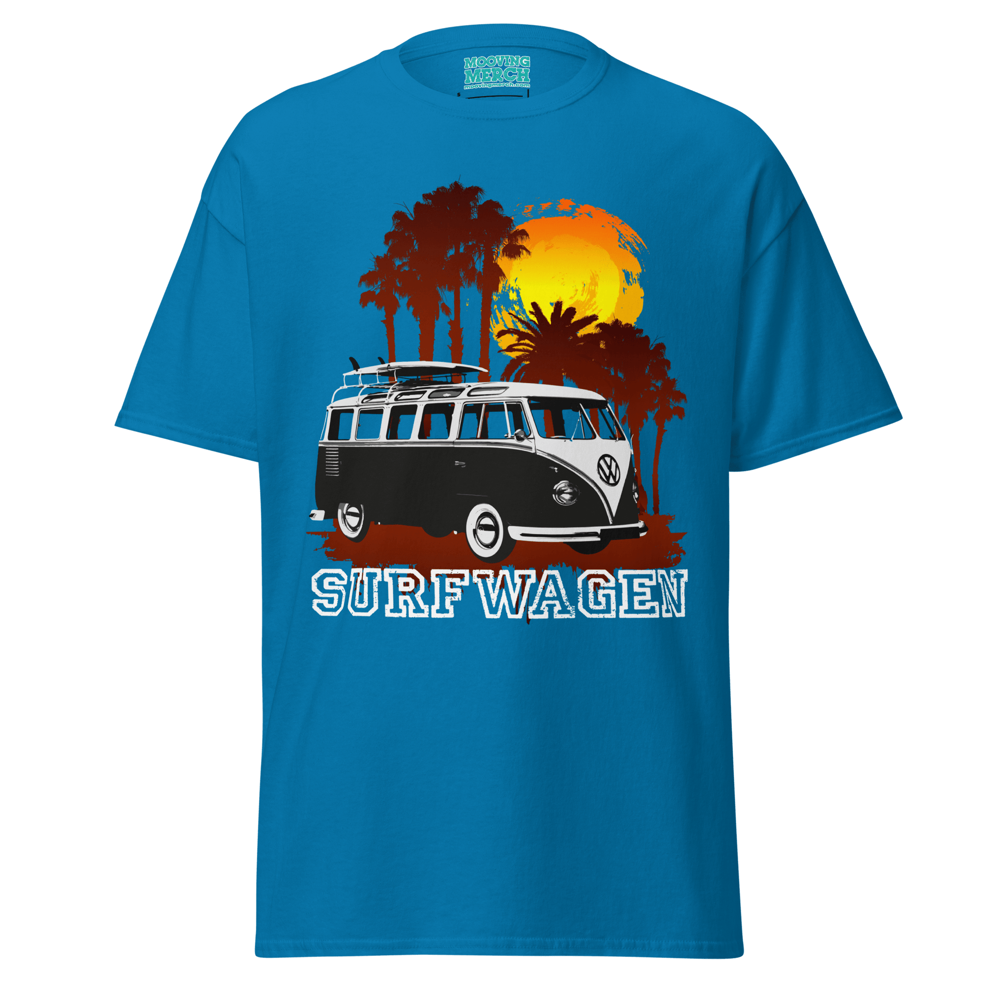 VW MicroBus Surfwagen T-Shirt - 10 Colours - Unisex S - 5XL - Mooving Merch