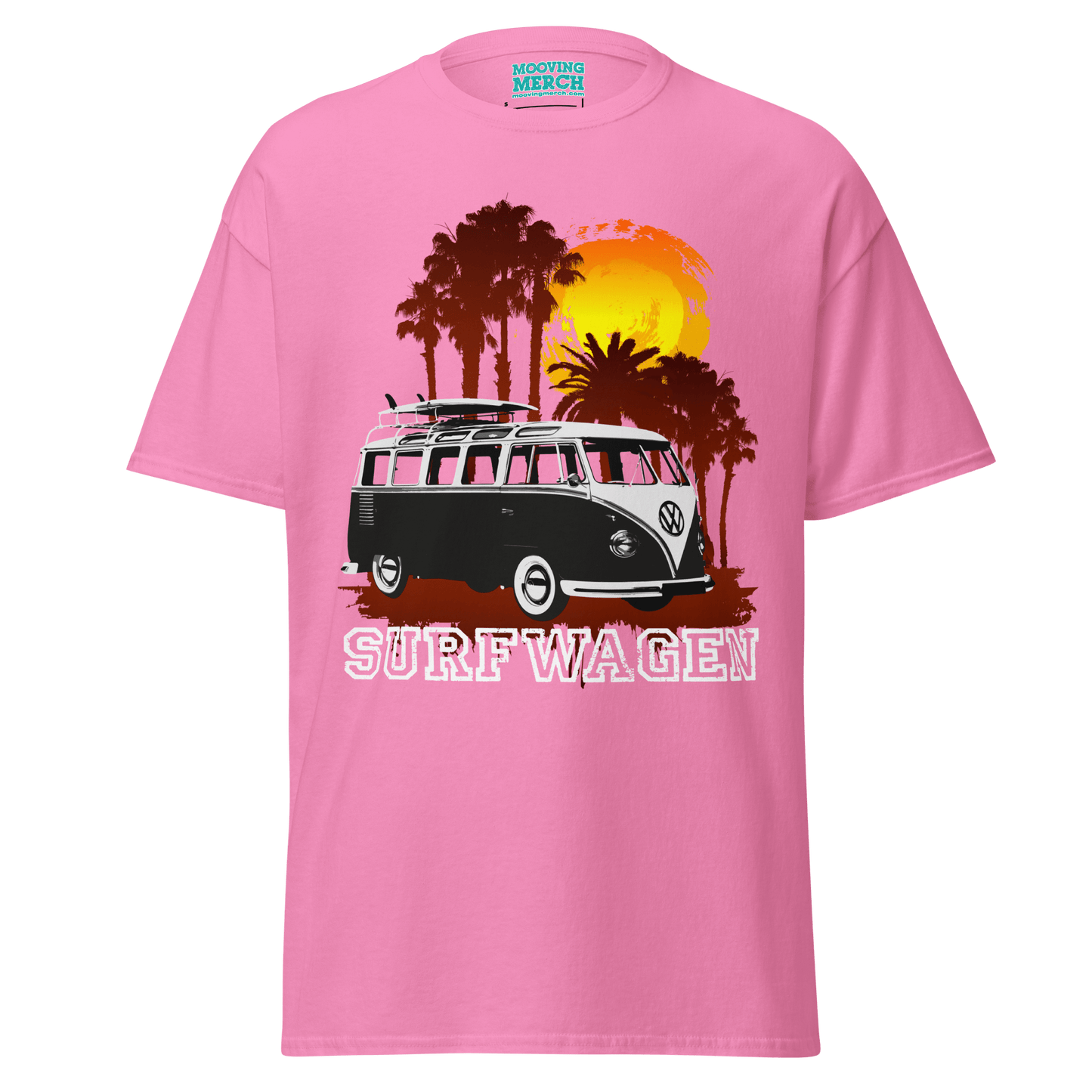 VW MicroBus Surfwagen T-Shirt - 10 Colours - Unisex S - 5XL - Mooving Merch