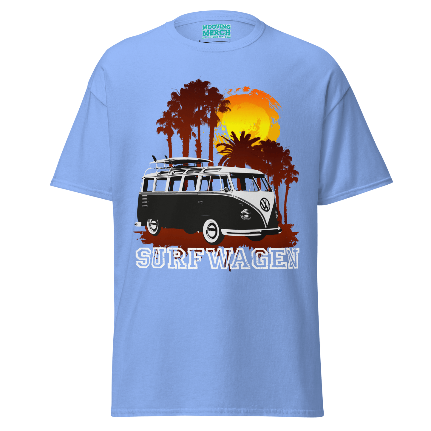 VW MicroBus Surfwagen T-Shirt - 10 Colours - Unisex S - 5XL - Mooving Merch