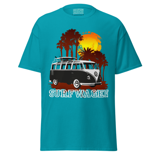 VW MicroBus Surfwagen T-Shirt - 10 Colours - Unisex S - 5XL - Mooving Merch