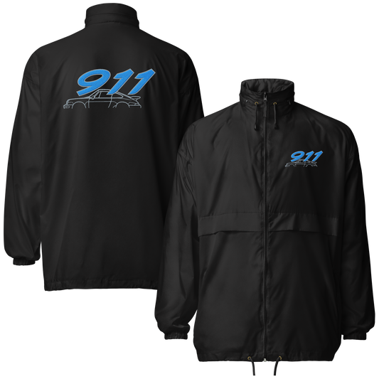 Cortavientos unisex bordado Porsche 911 Classic (3 colores, tallas S a 2XL)