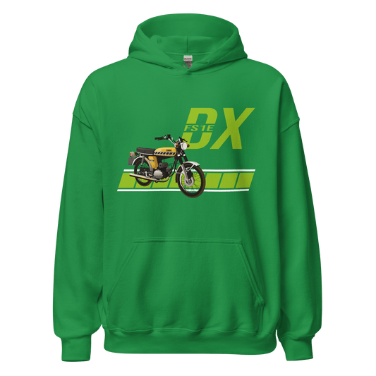 Yamaha FS1 - E DX 2 - Stroke Moped Hoodie - 8 Colours - Unisex - Mooving Merch