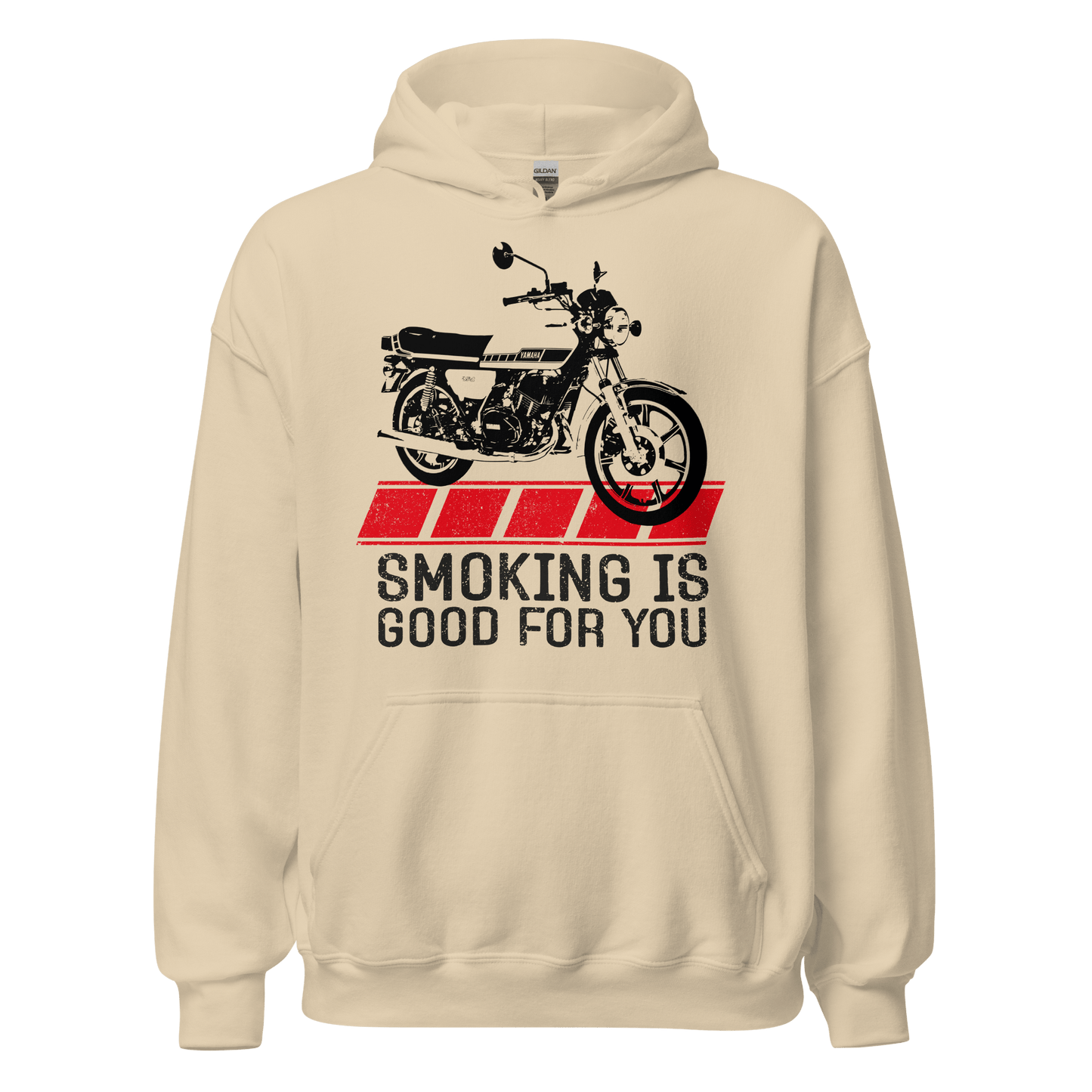 Yamaha RD250/400 2 - Stroke Slogan Hoodie - 10 Cols - Unisex S to 5XL - Mooving Merch