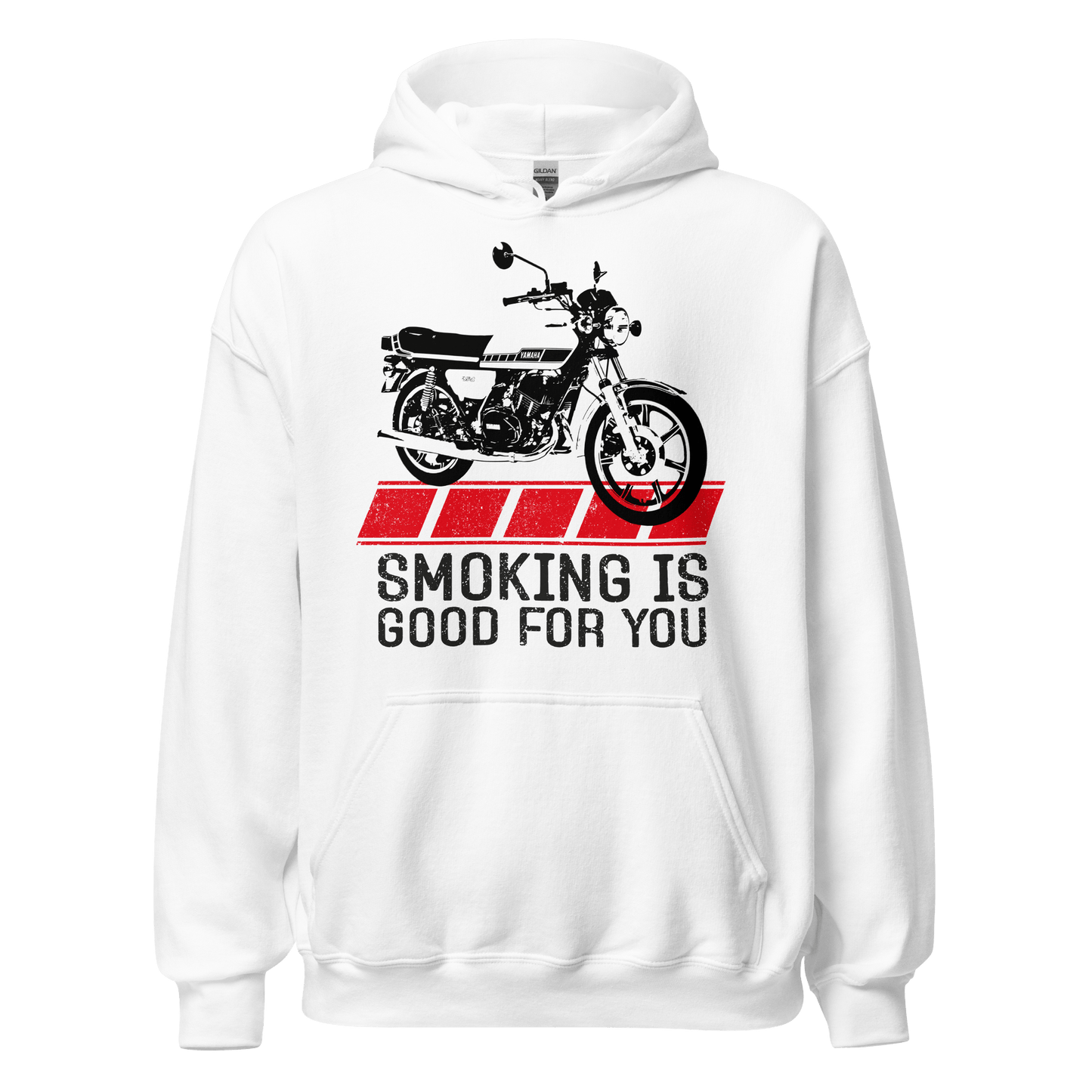 Yamaha RD250/400 2 - Stroke Slogan Hoodie - 10 Cols - Unisex S to 5XL - Mooving Merch